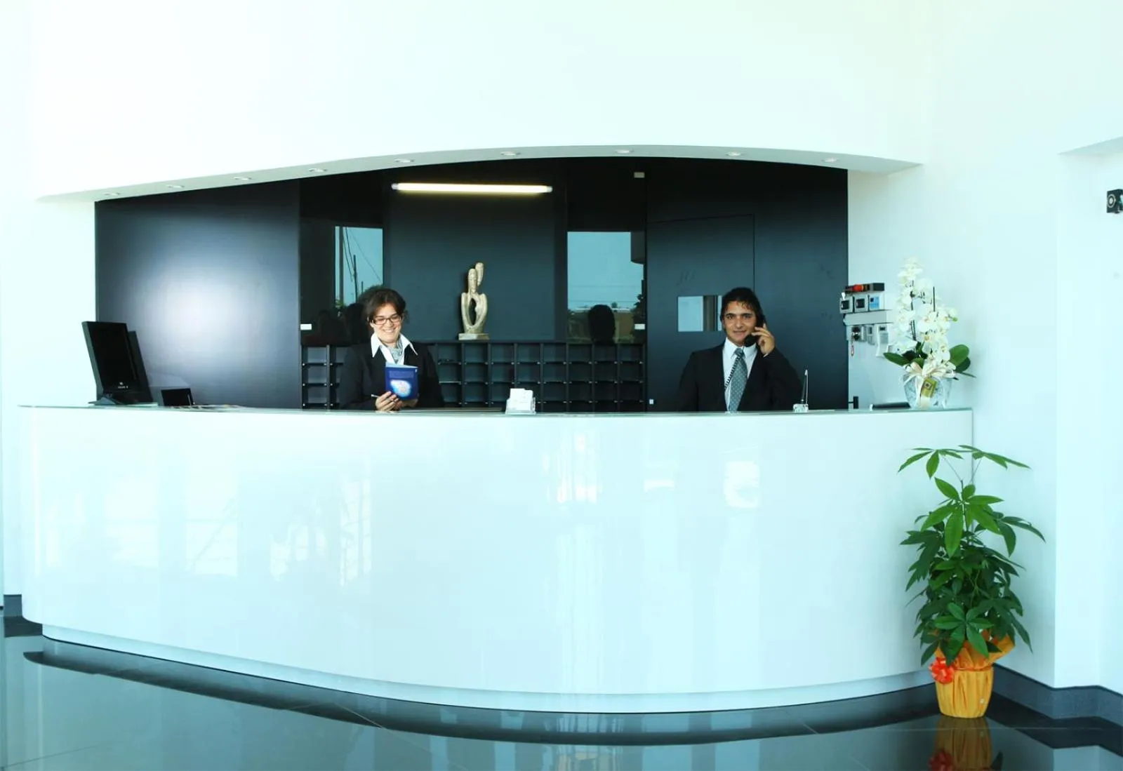 Lobby or reception in Jonico Hotel