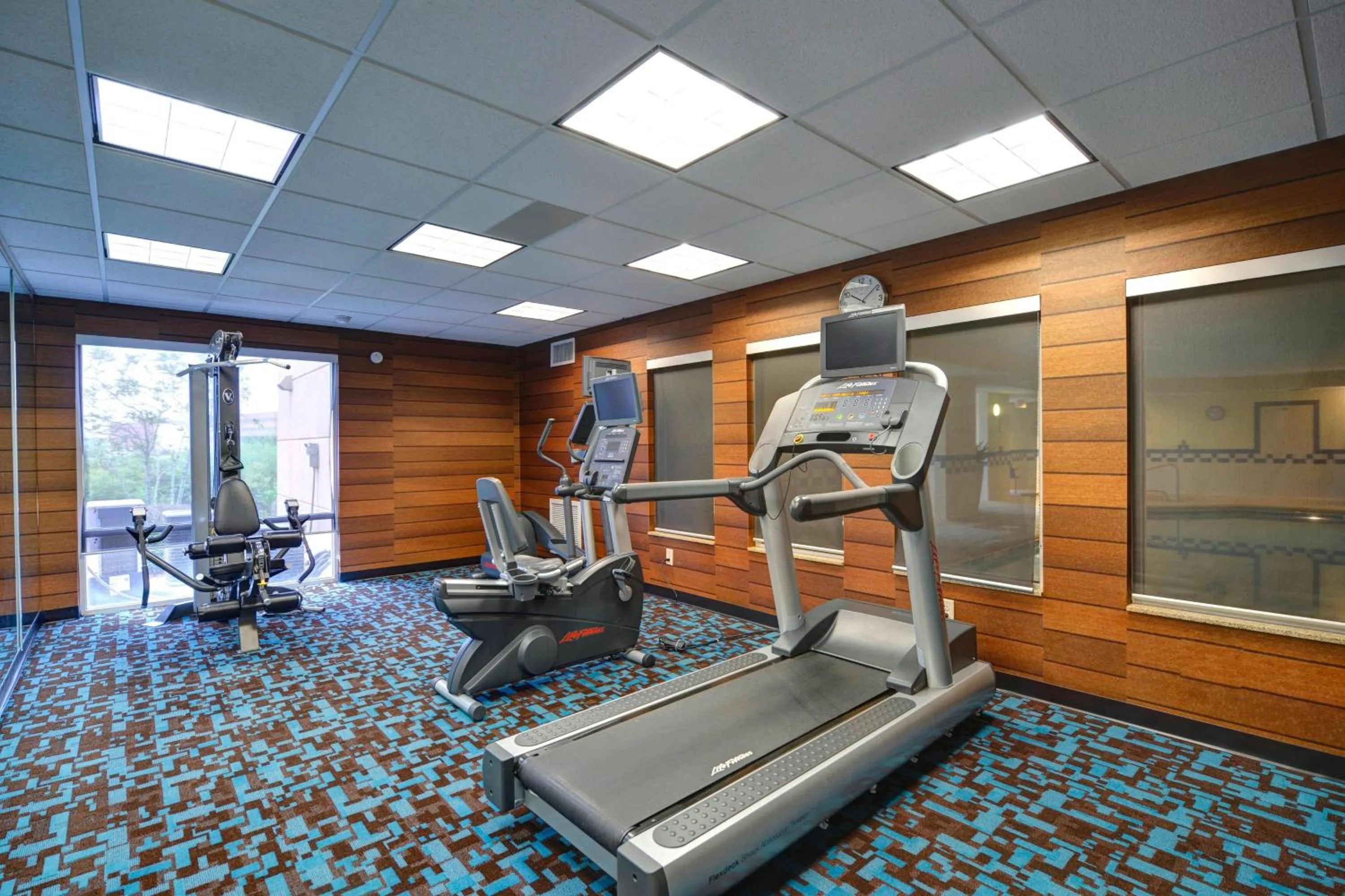 Fitness centre/facilities in Fairfield Inn & Suites Warner Robins