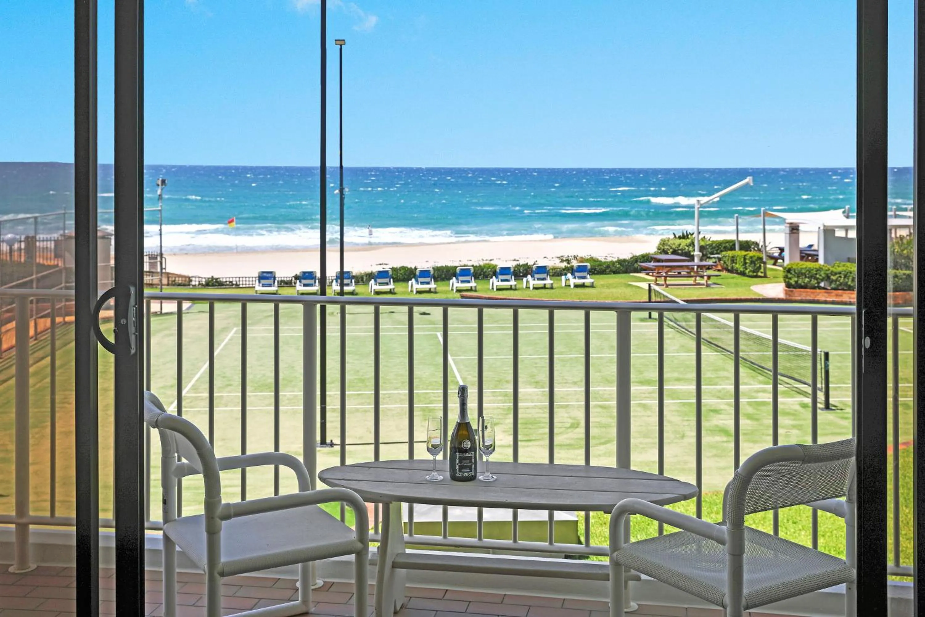 View (from property/room) in Breakers North Absolute Beachfront Apartments - Official