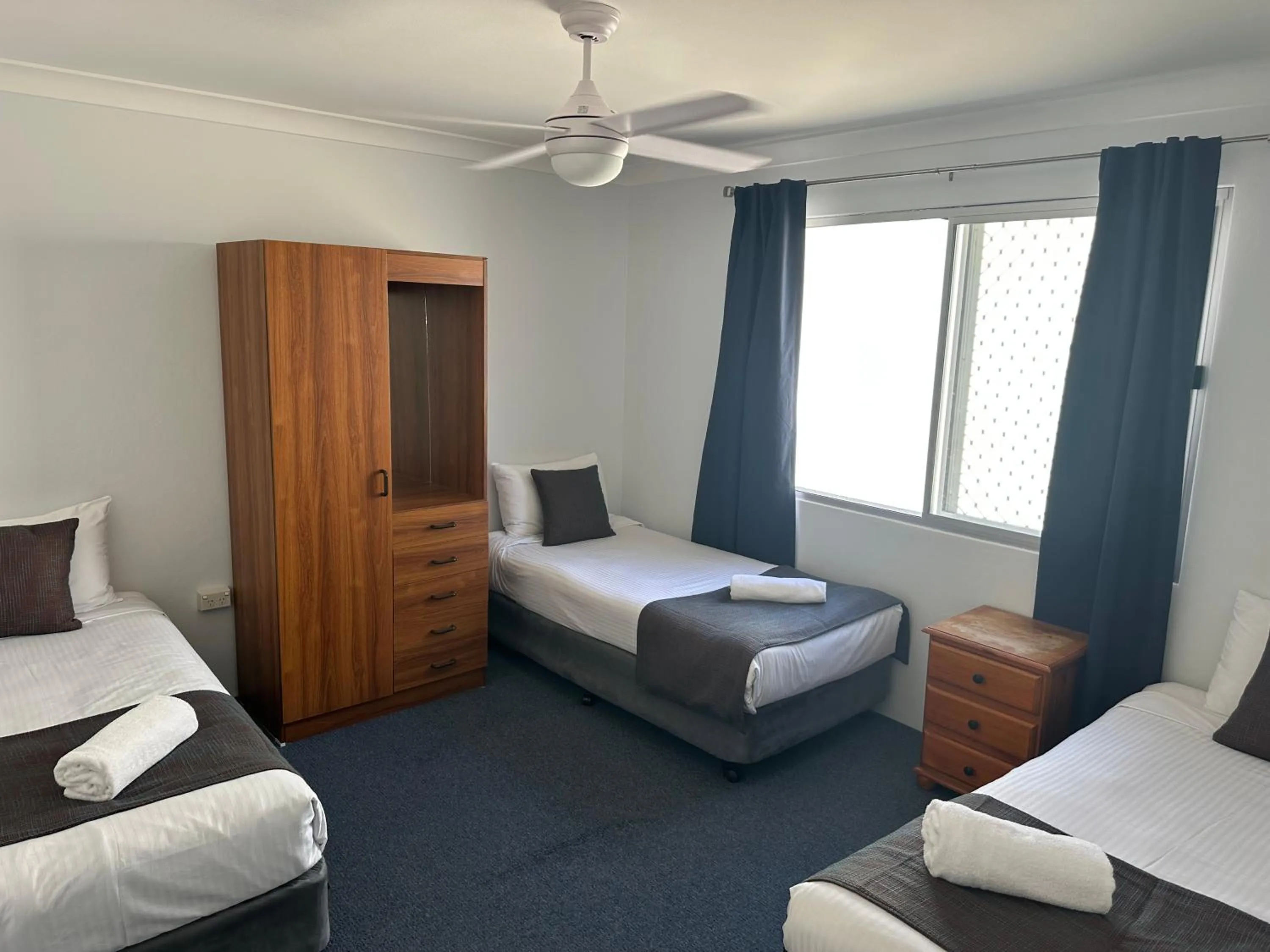 Bedroom, Bed in Bentleigh Motor Inn