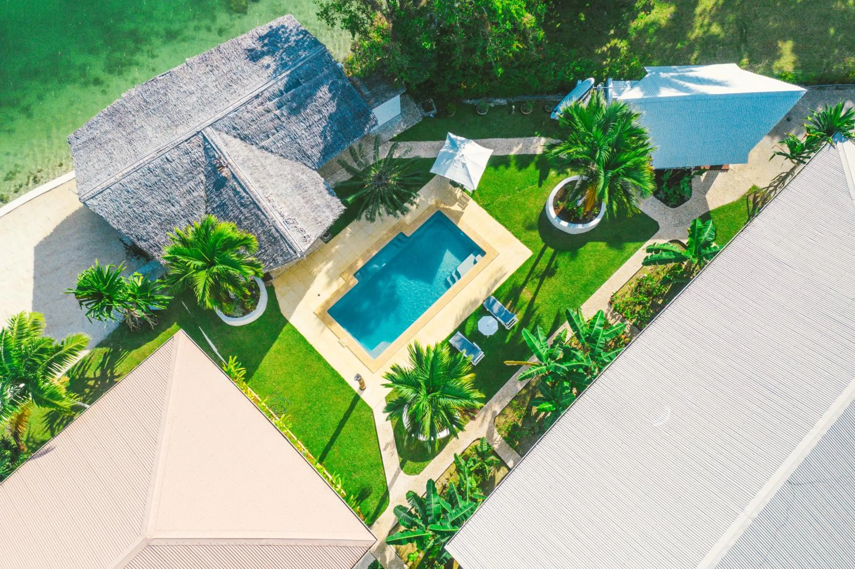 Bird's eye view in Tropicana Lagoon Apartments