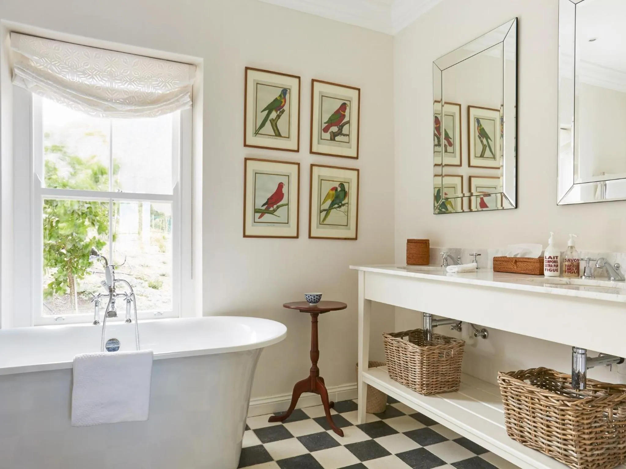 Bathroom in La Cotte House