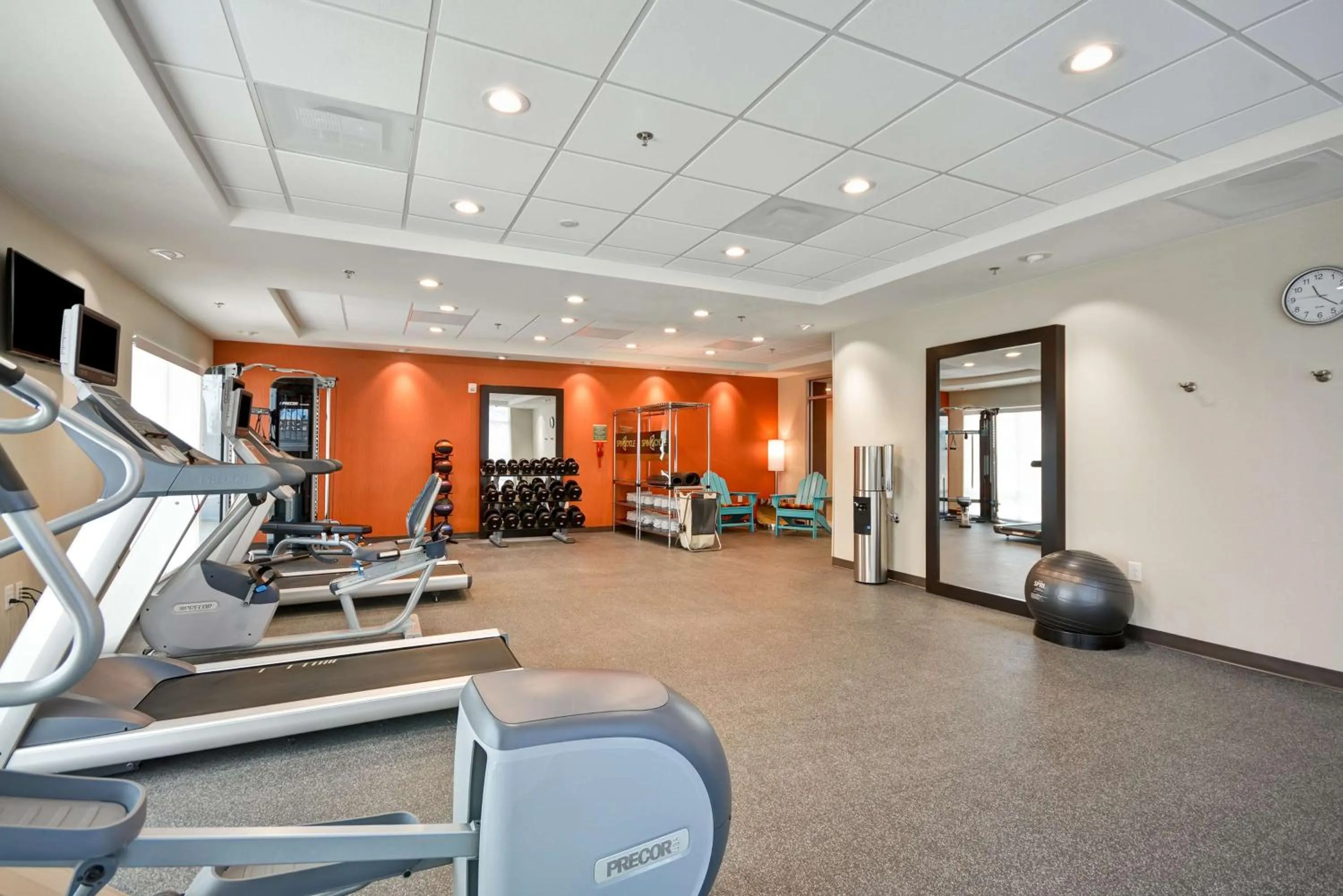 Fitness centre/facilities in Home2 Suites By Hilton Dallas North Park