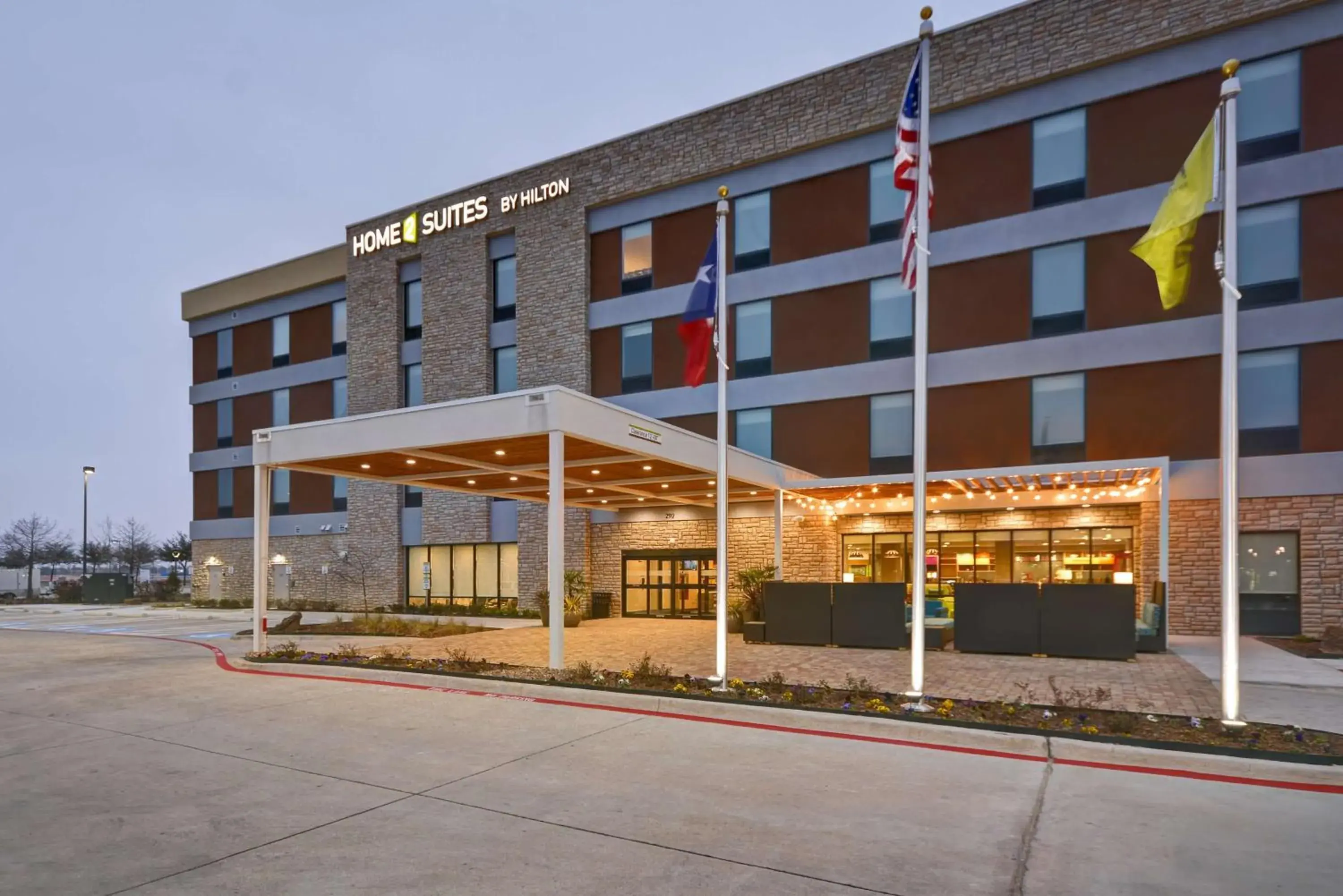 Property building in Home 2 Suites By Hilton Fairview Allen Property building in Home 2 Suites By Hilton Fairview Allen