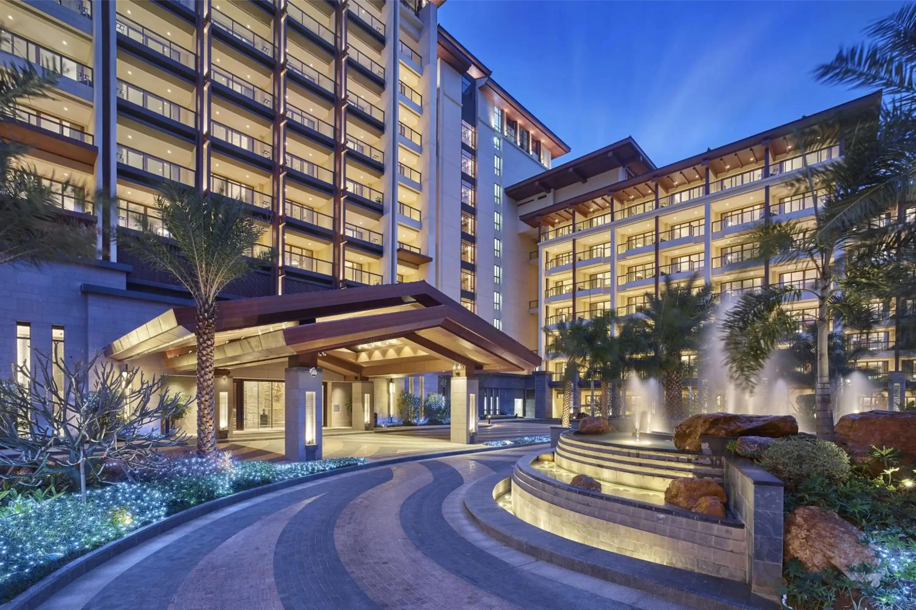 Property building in Hilton Huizhou Longmen Resort Property building in Hilton Huizhou Longmen Resort