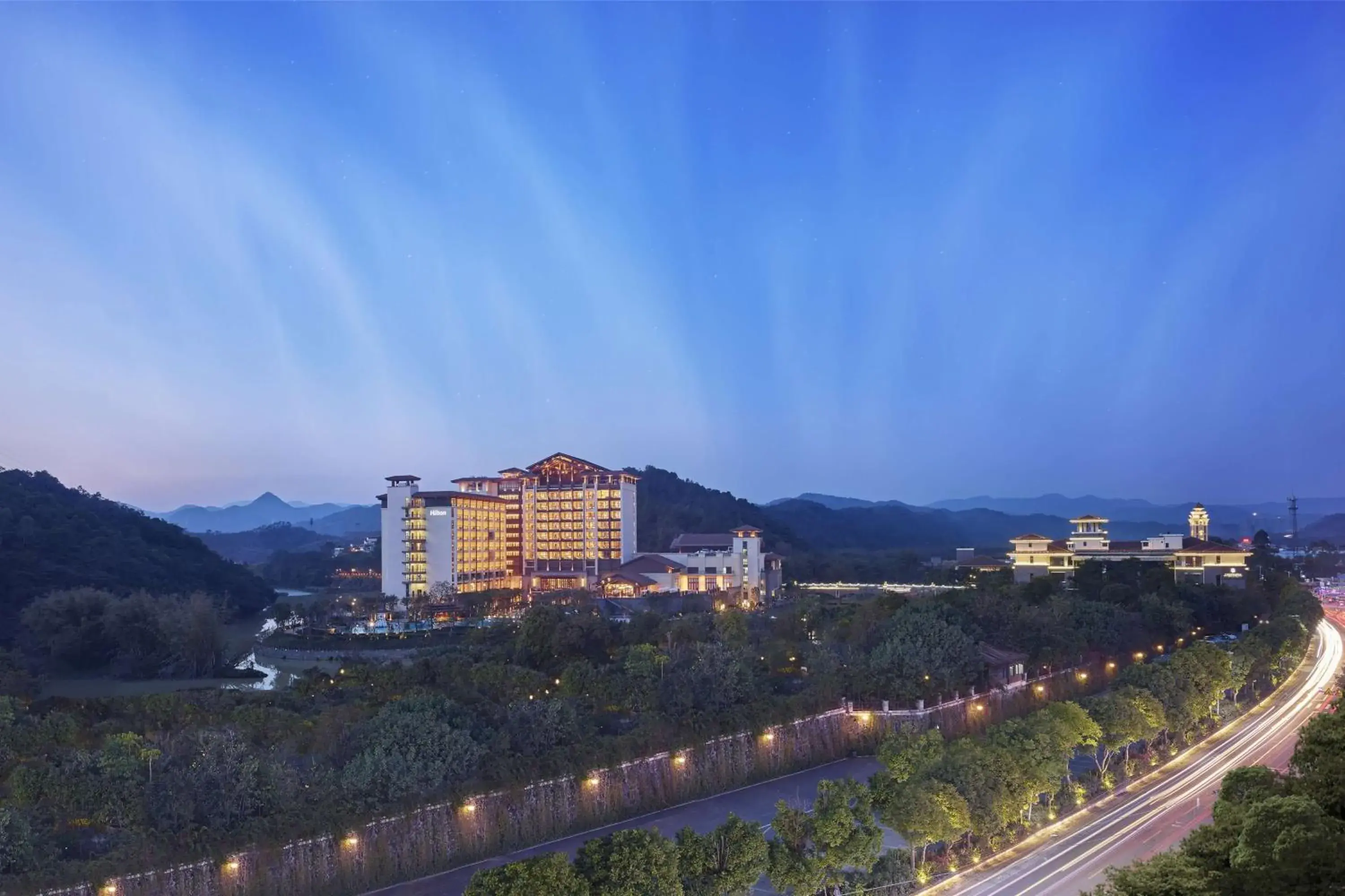 Property building in Hilton Huizhou Longmen Resort Property building in Hilton Huizhou Longmen Resort