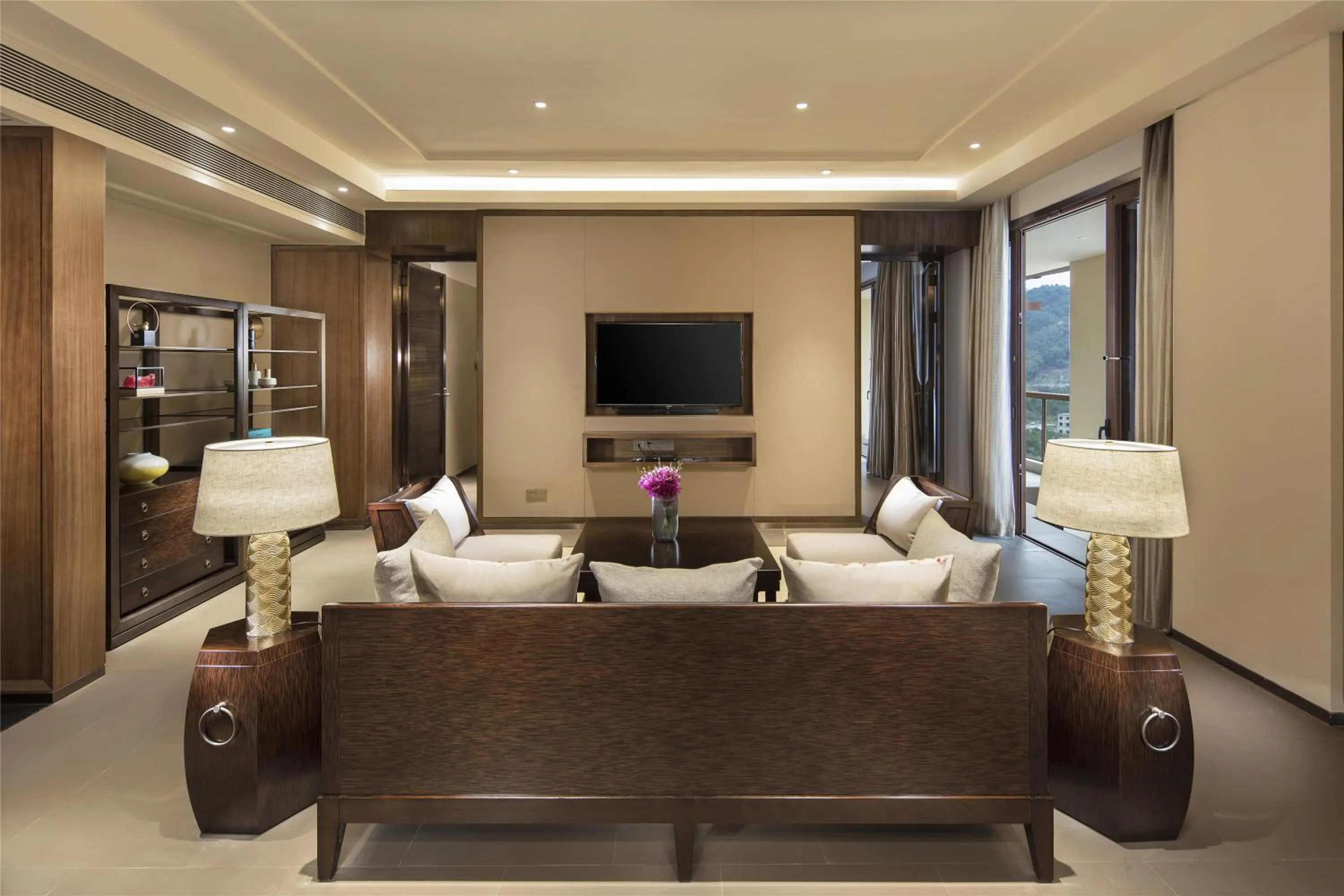 Living room in Hilton Huizhou Longmen Resort