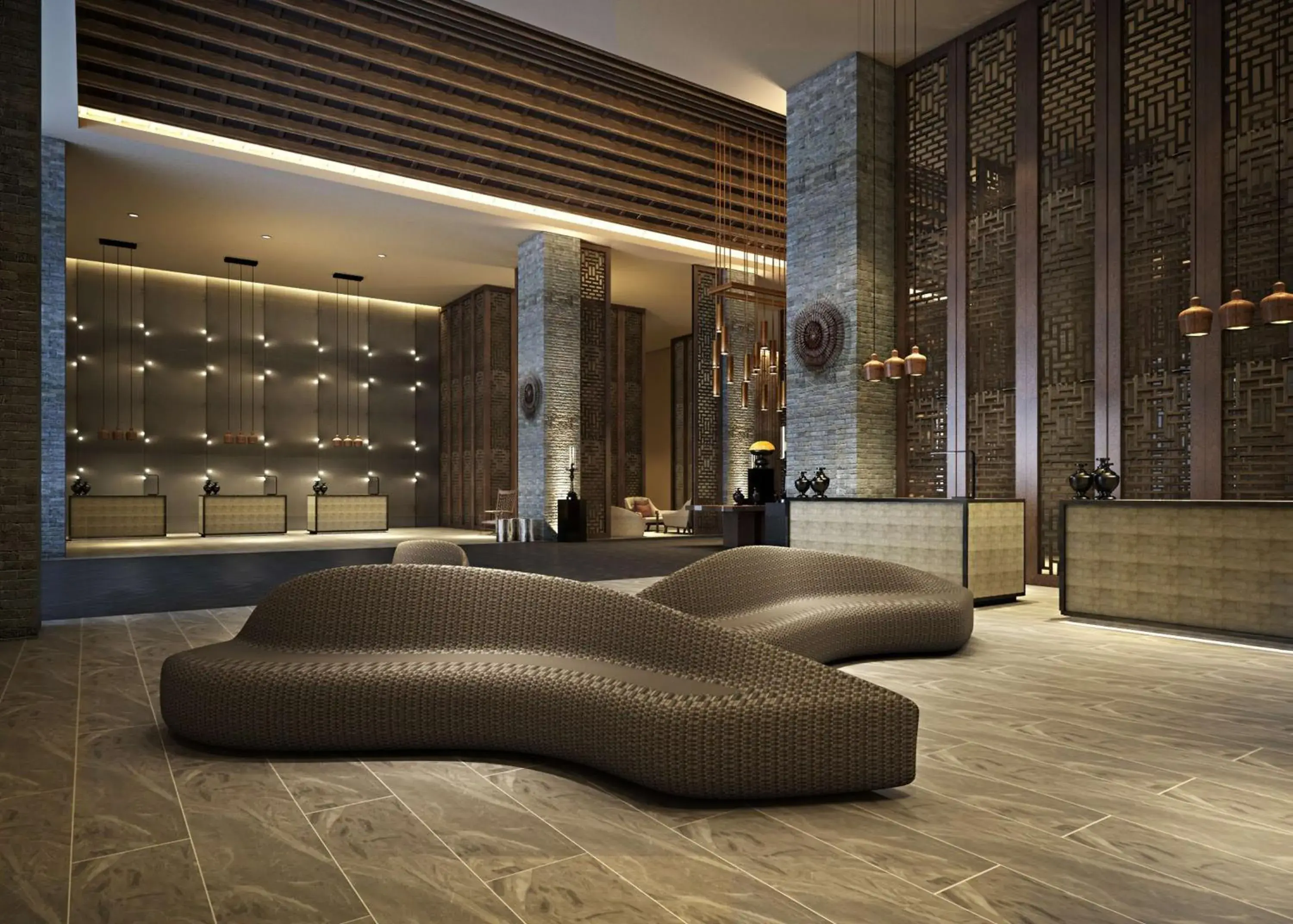 Lobby or reception in Hilton Huizhou Longmen Resort Lobby or reception in Hilton Huizhou Longmen Resort