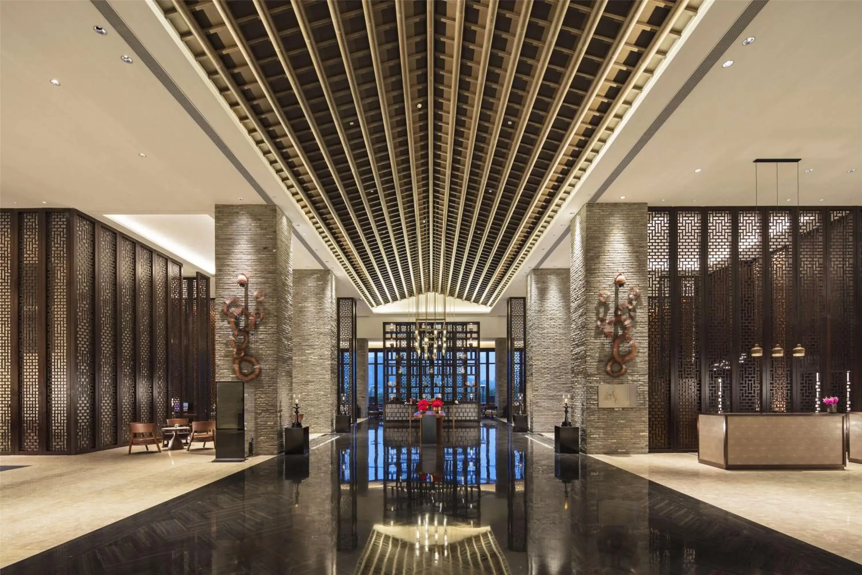 Lobby or reception in Hilton Huizhou Longmen Resort Lobby or reception in Hilton Huizhou Longmen Resort
