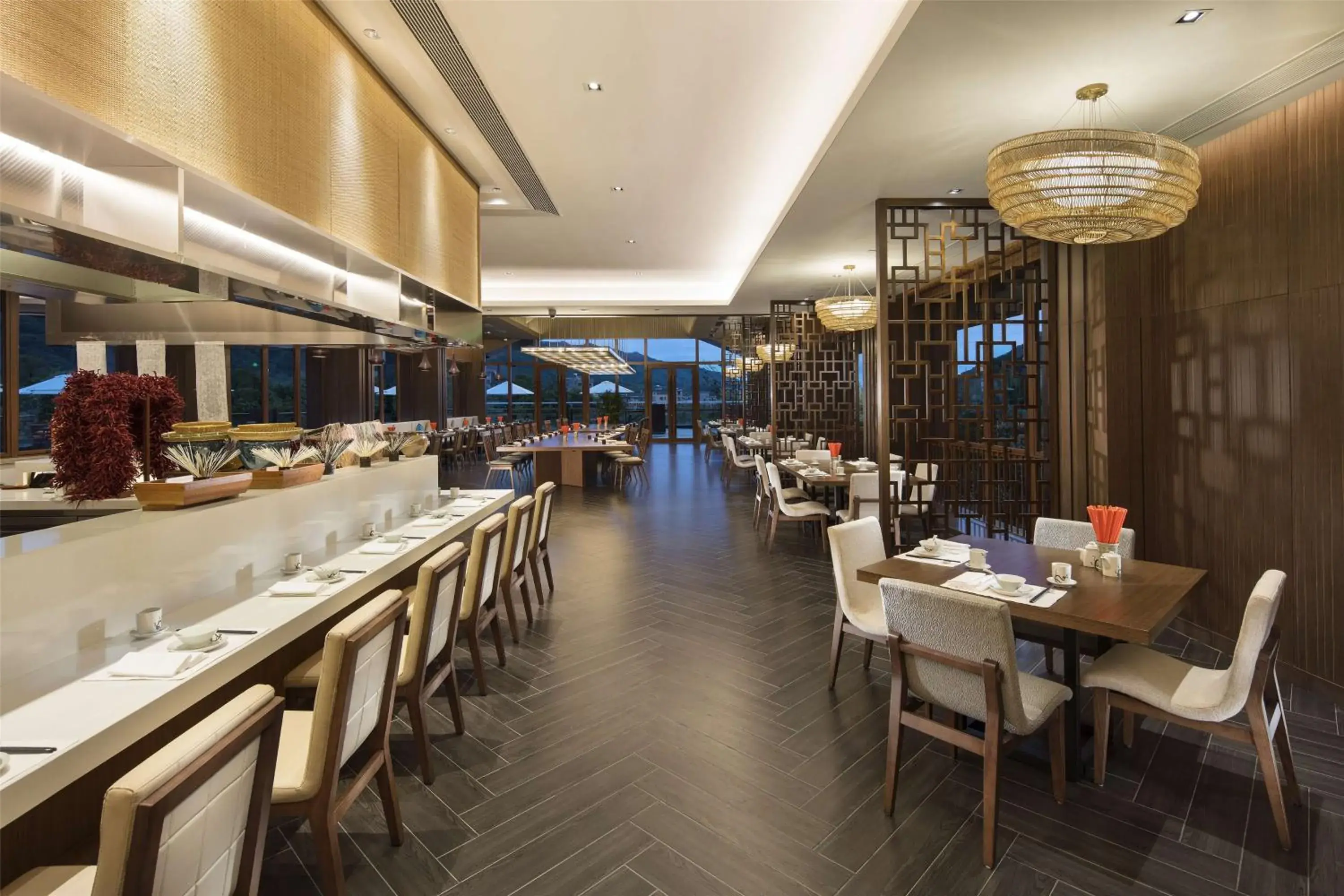 Restaurant/places to eat in Hilton Huizhou Longmen Resort Restaurant/places to eat in Hilton Huizhou Longmen Resort