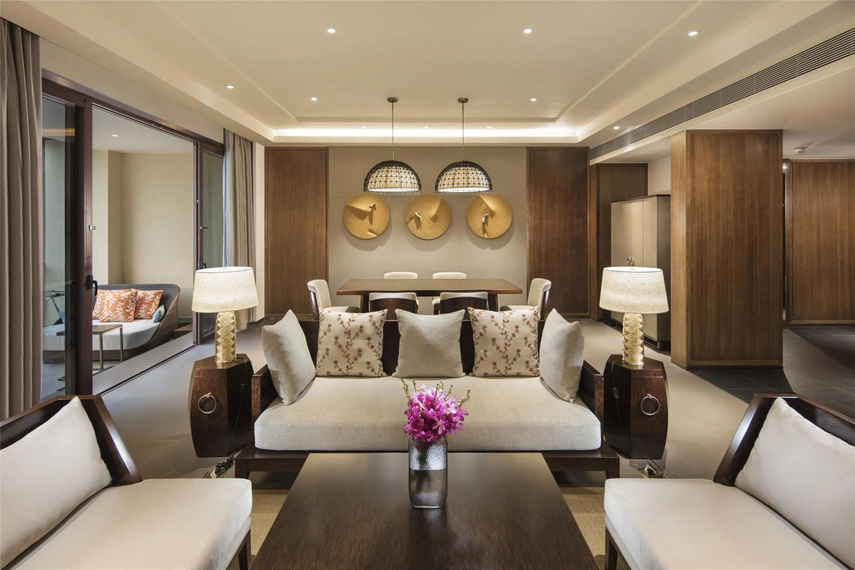 Living room in Hilton Huizhou Longmen Resort