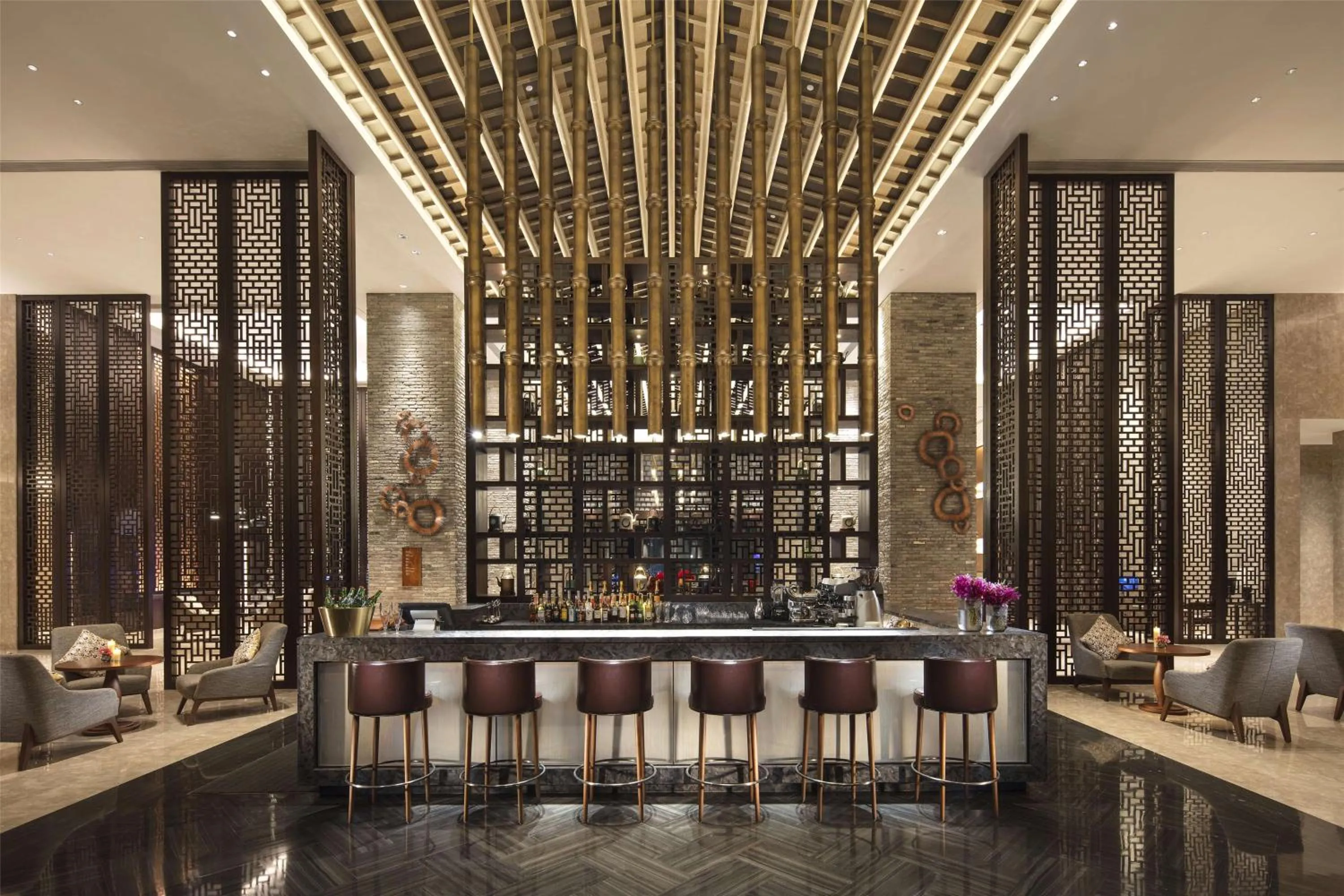 Lobby or reception in Hilton Huizhou Longmen Resort