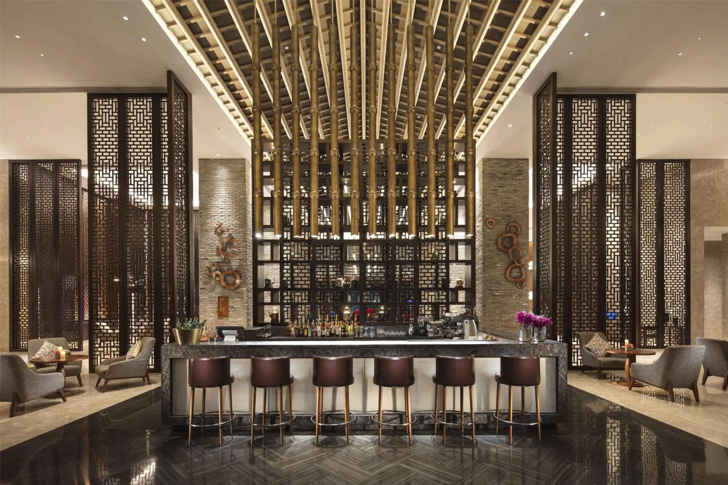 Lobby or reception in Hilton Huizhou Longmen Resort Lobby or reception in Hilton Huizhou Longmen Resort