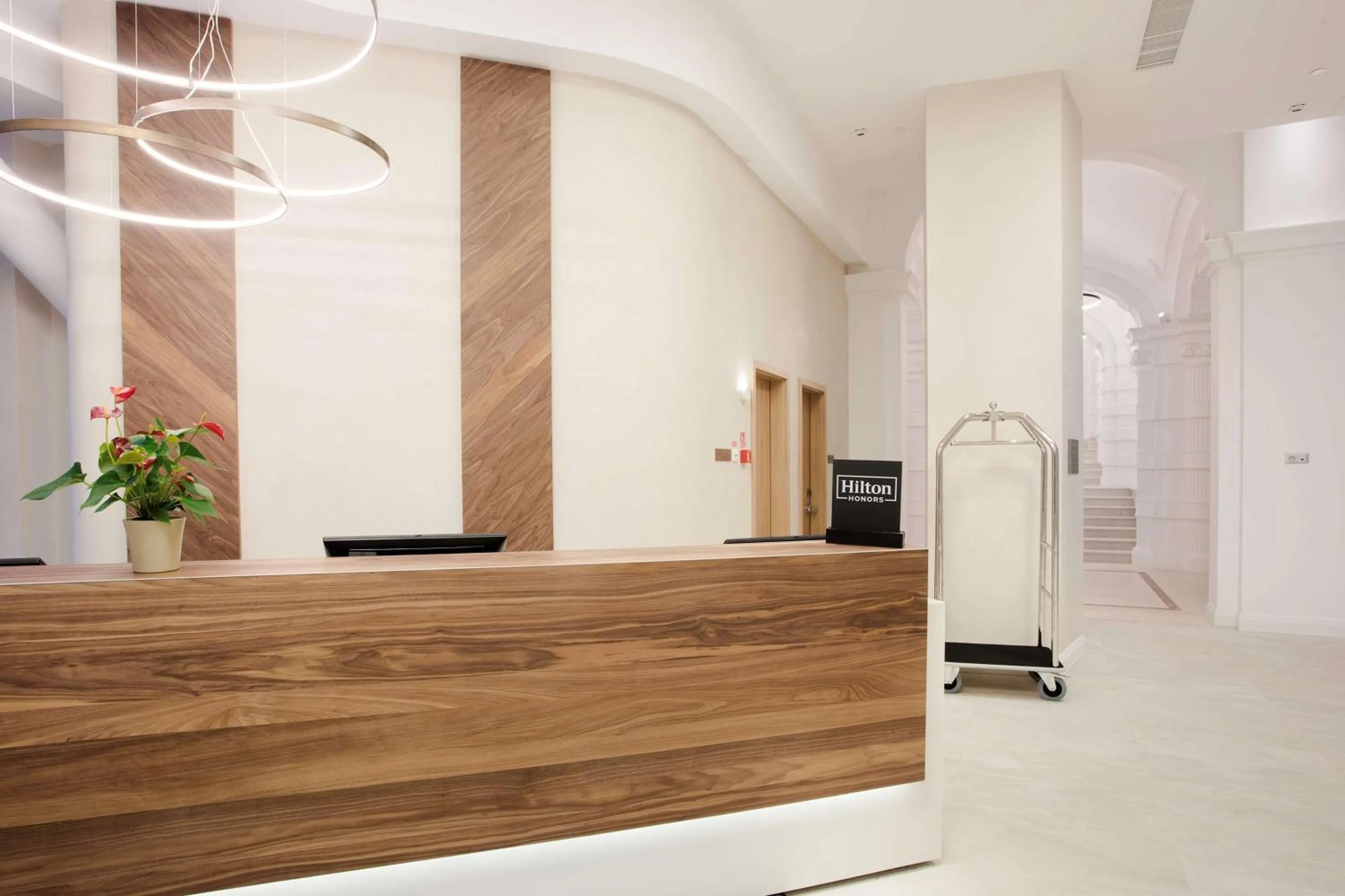 Lobby or reception in Hilton Garden Inn Bucharest Old Town