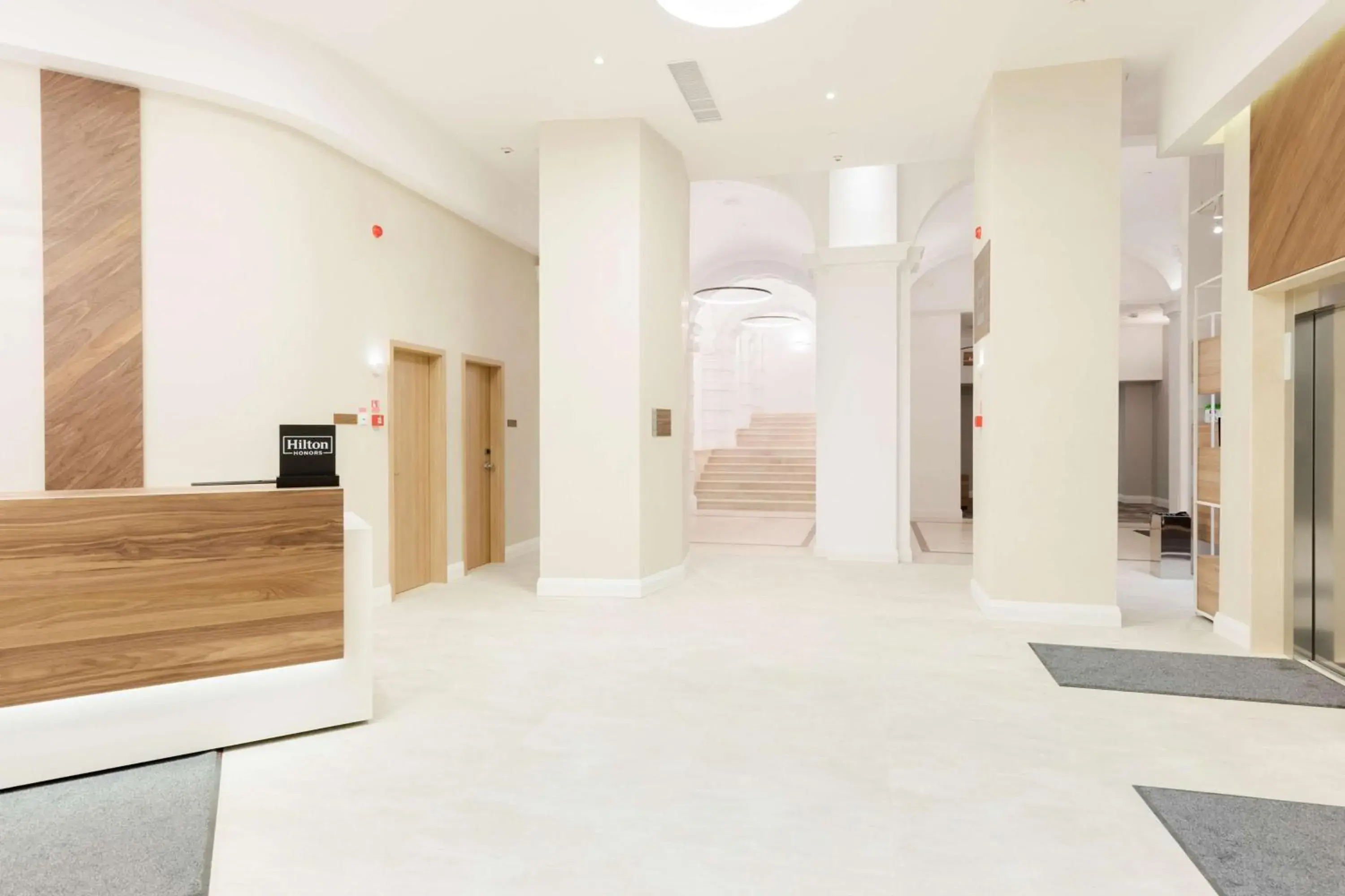 Lobby or reception in Hilton Garden Inn Bucharest Old Town Lobby or reception in Hilton Garden Inn Bucharest Old Town