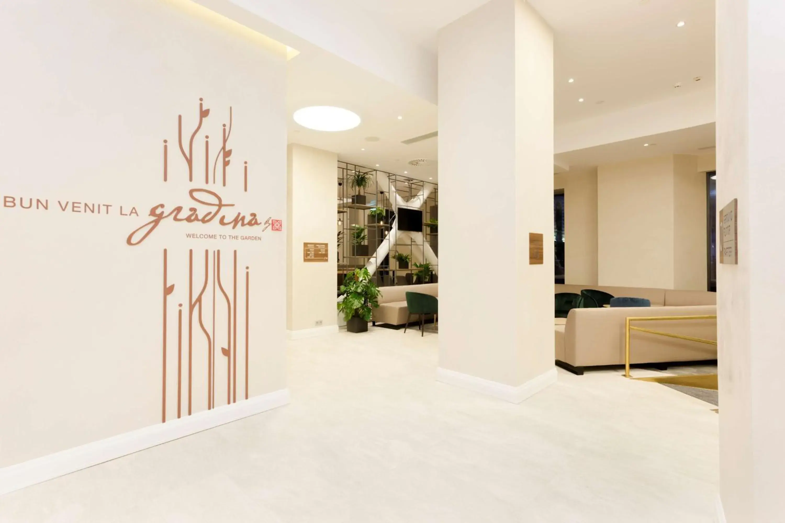 Lobby or reception in Hilton Garden Inn Bucharest Old Town Lobby or reception in Hilton Garden Inn Bucharest Old Town