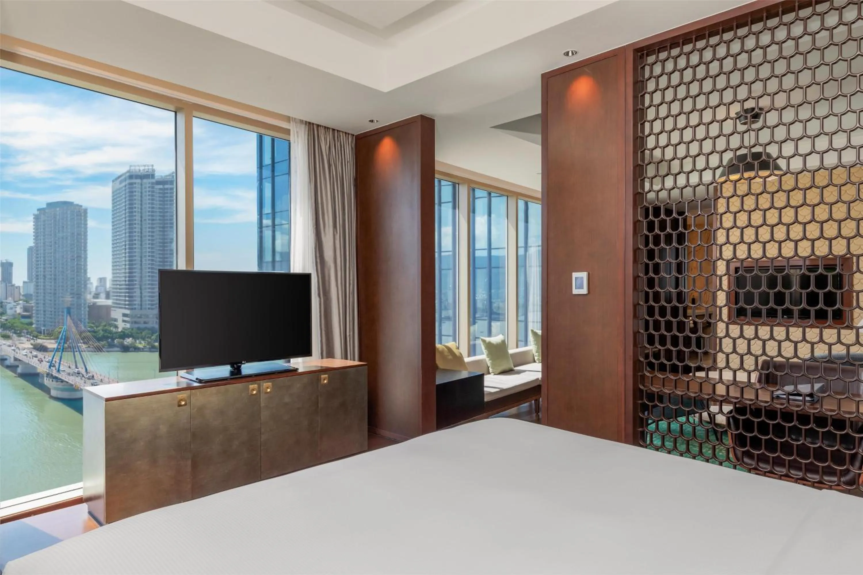 Bed in Hilton Da Nang