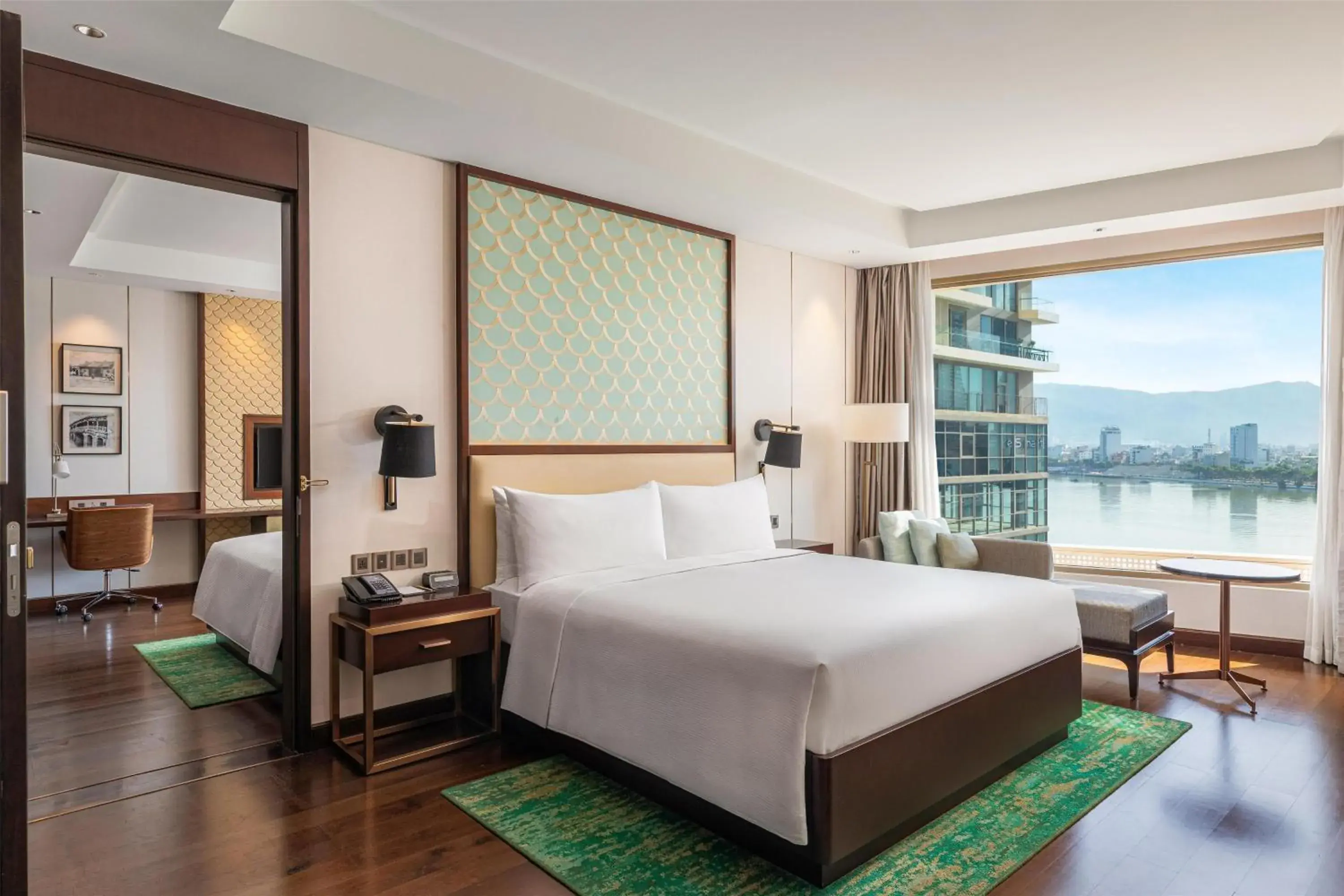 Bed in Hilton Da Nang Bed in Hilton Da Nang