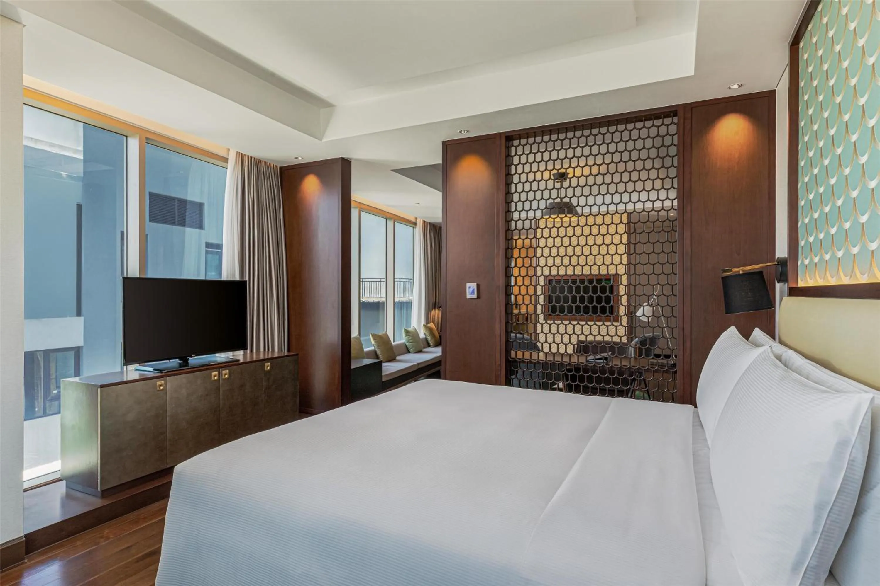 Bed in Hilton Da Nang