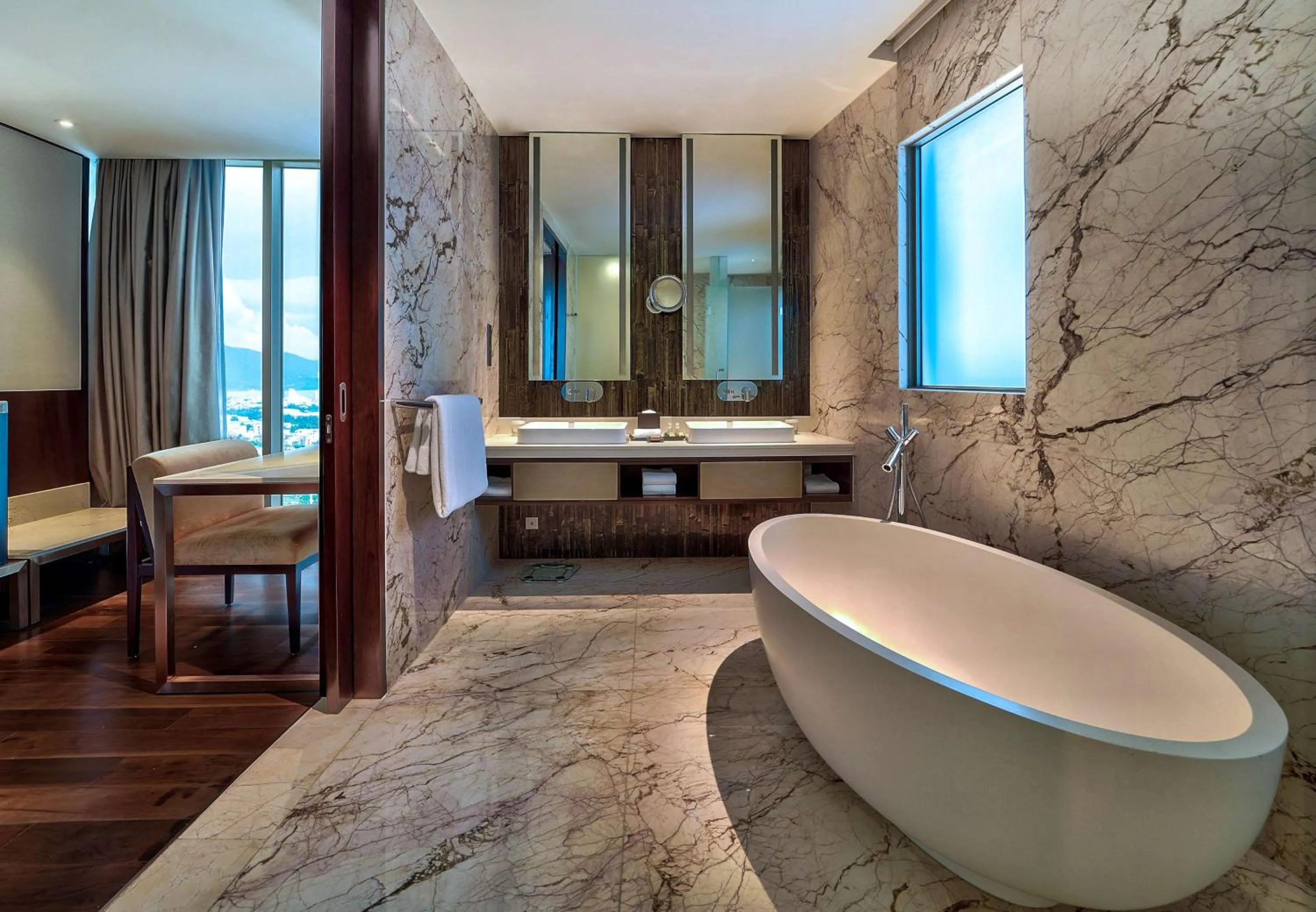 Bathroom in Hilton Da Nang