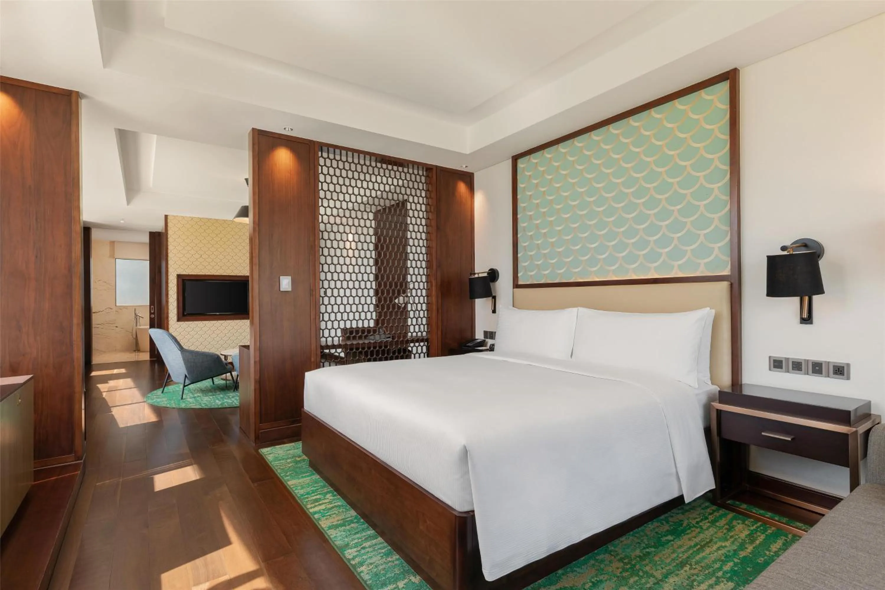 Bed in Hilton Da Nang