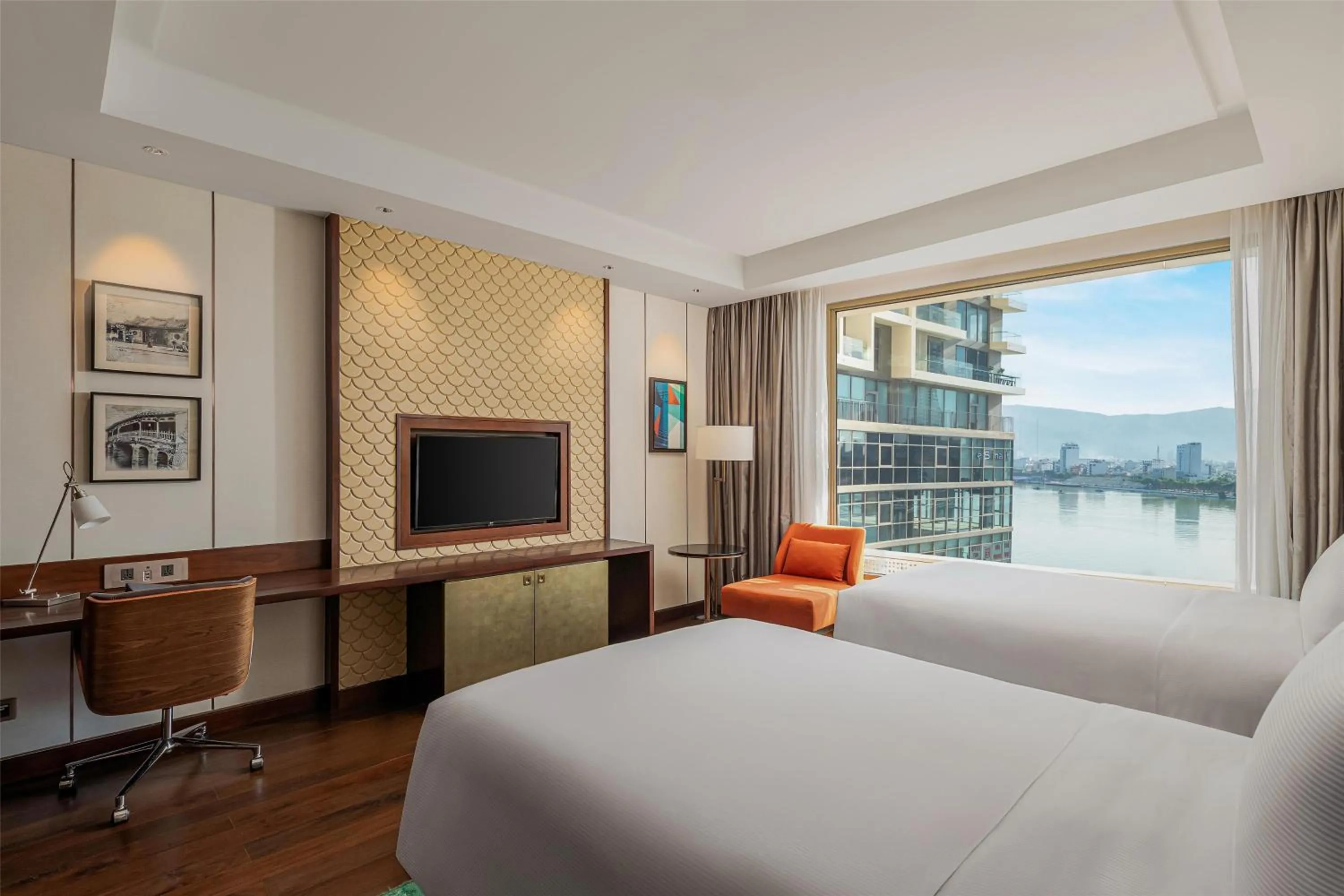 Bed in Hilton Da Nang