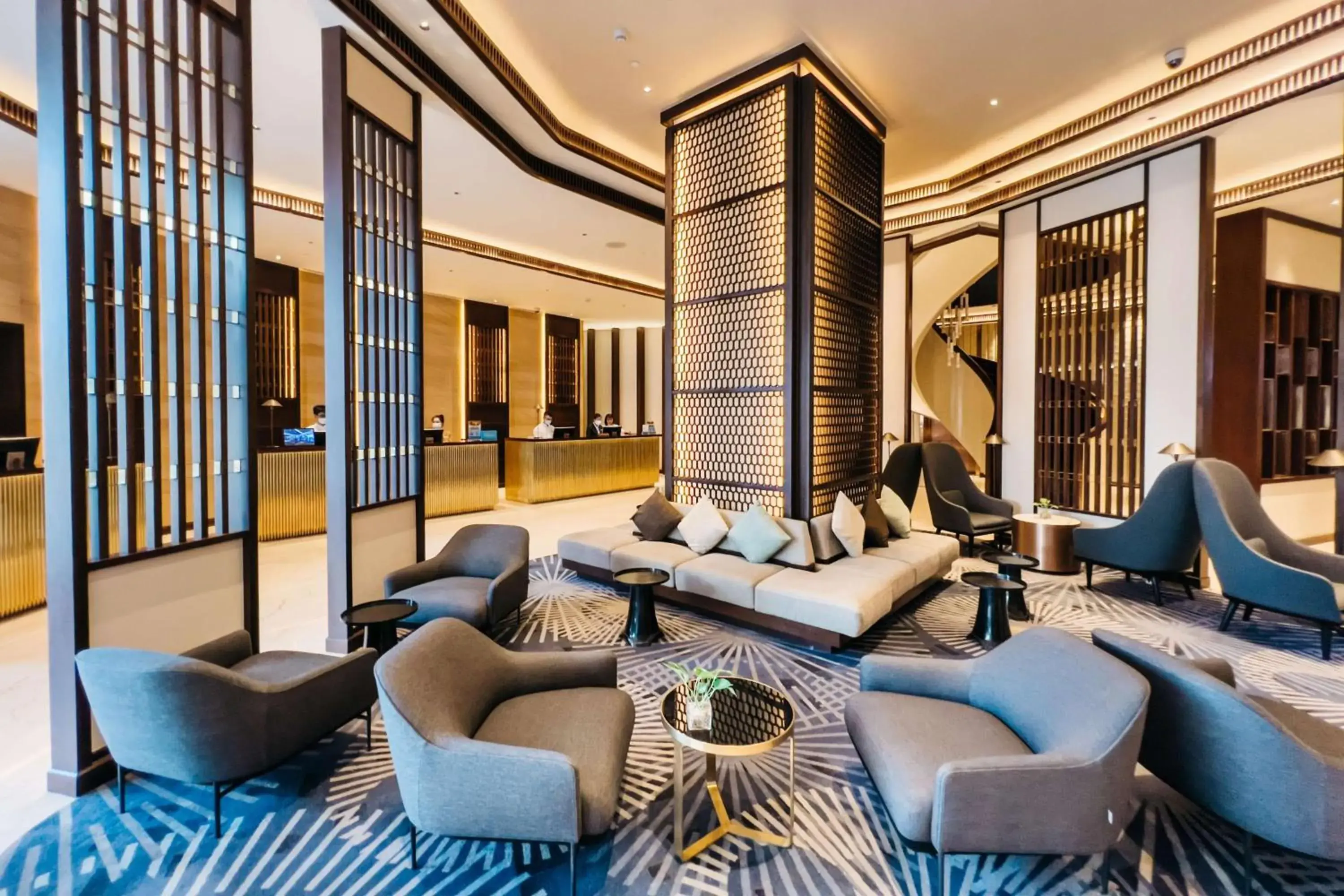 Lobby or reception in Hilton Da Nang Lobby or reception in Hilton Da Nang
