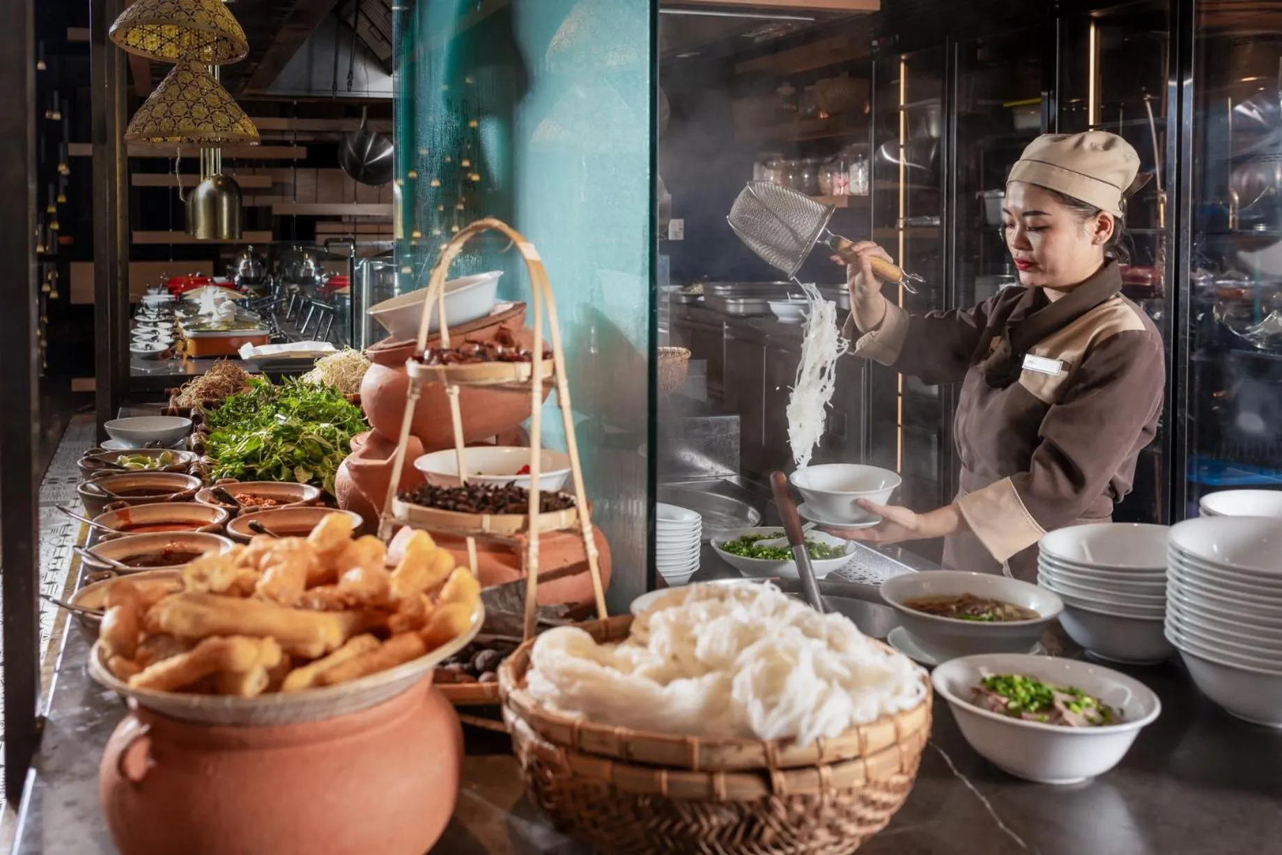 Breakfast in Hilton Da Nang