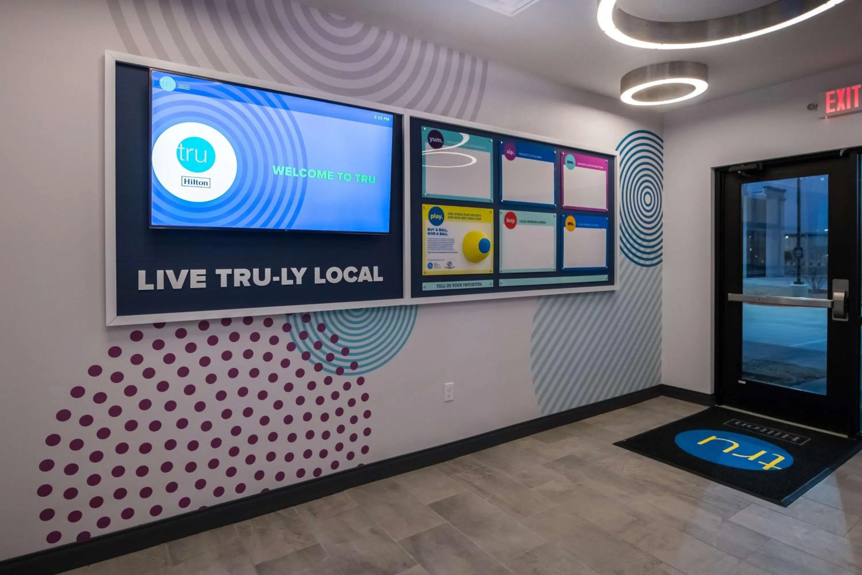 Property building in Tru by Hilton Garland Richardson