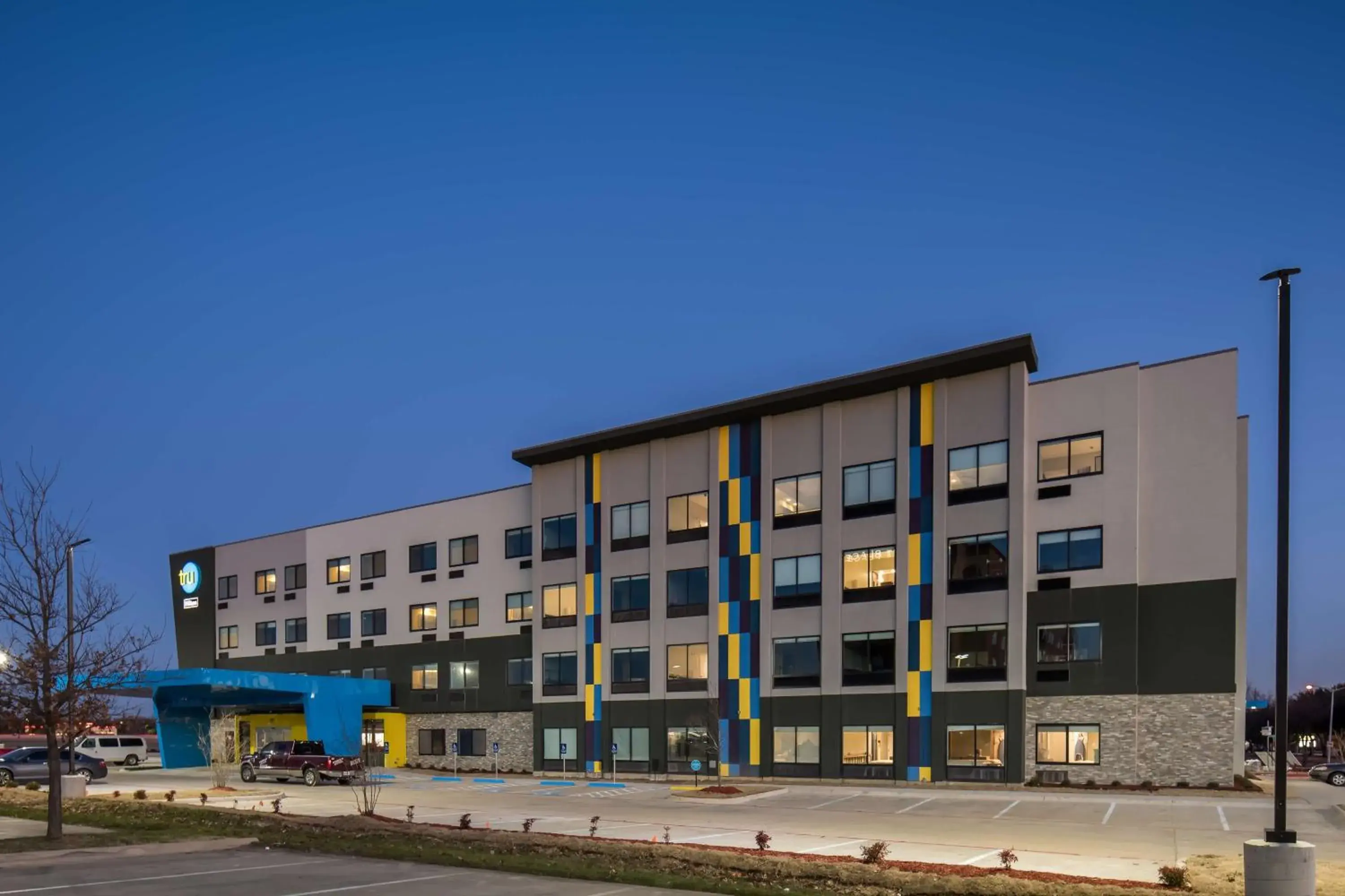 Property building in Tru by Hilton Garland Richardson Property building in Tru by Hilton Garland Richardson