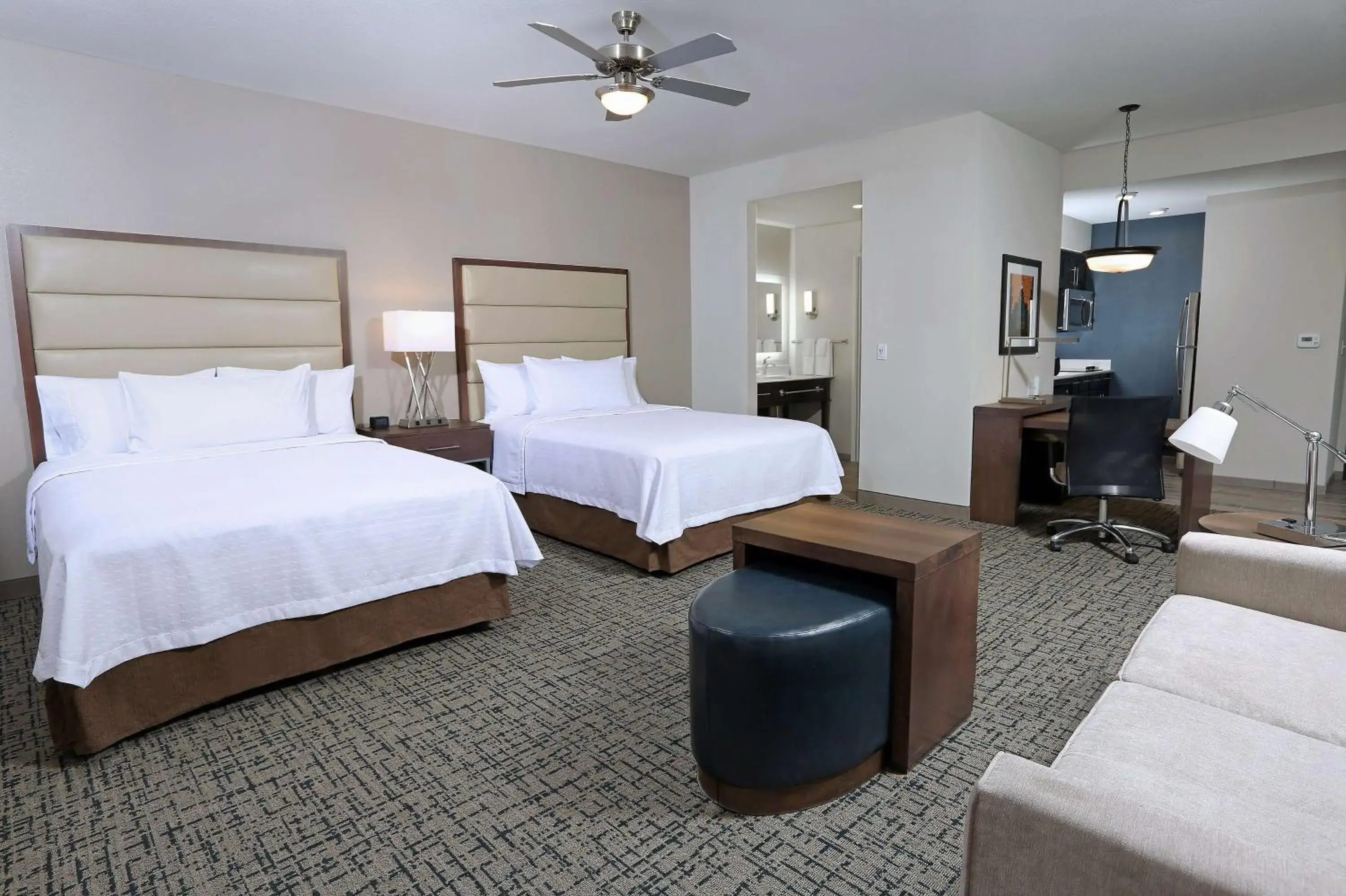 Queen Studio with Two Queen Beds - Non-Smoking in Homewood Suites By Hilton West Fargo/Sanford Medical Center Queen Studio with Two Queen Beds - Non-Smoking in Homewood Suites By Hilton West Fargo/Sanford Medical Center