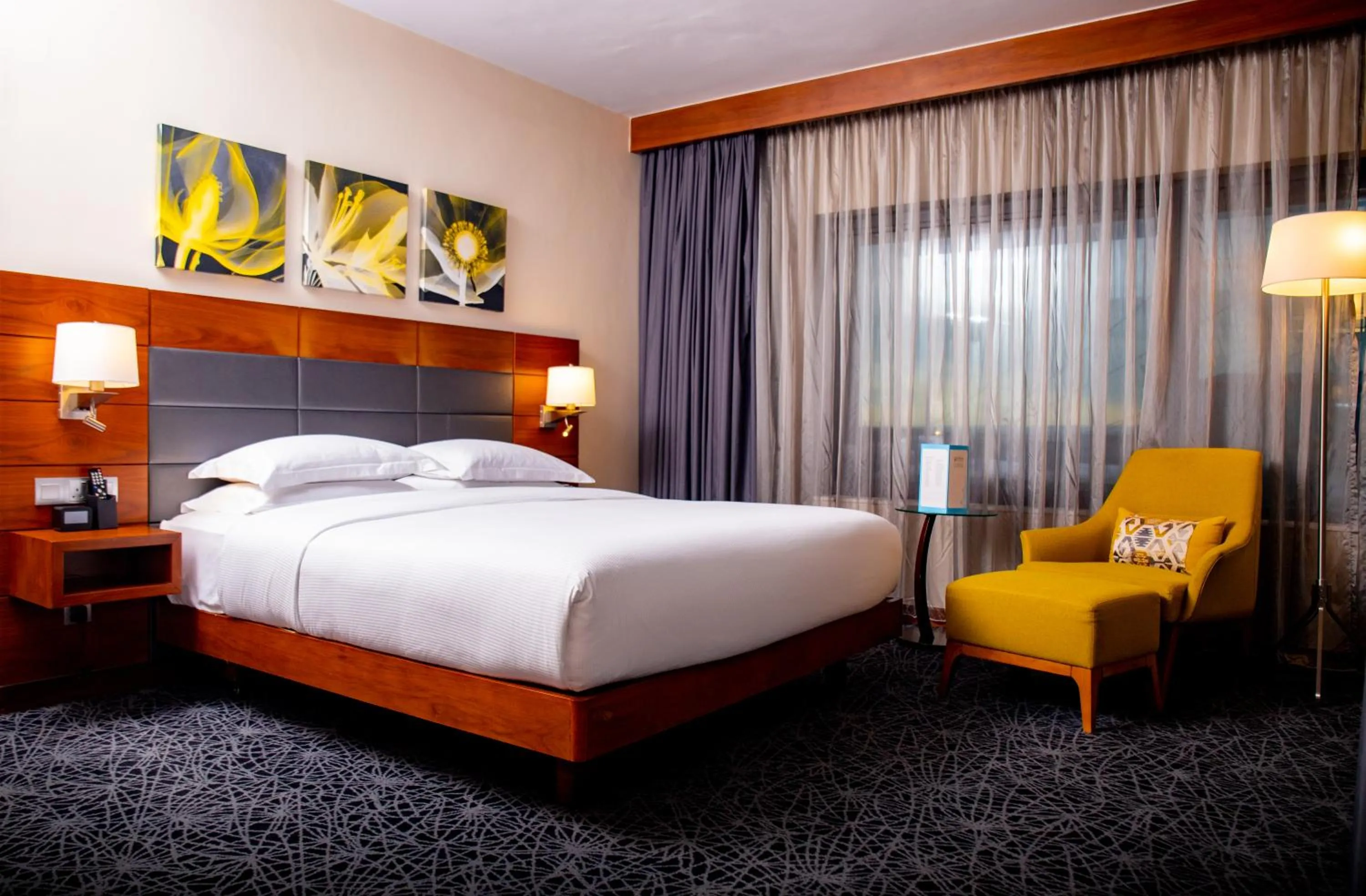 Bed in Hilton Garden Inn Nairobi Airport