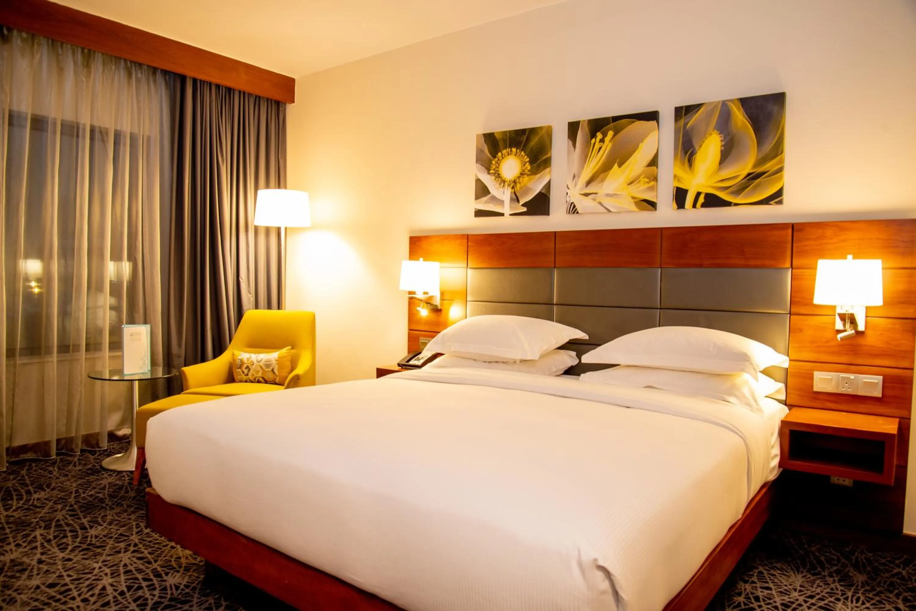 Bed in Hilton Garden Inn Nairobi Airport