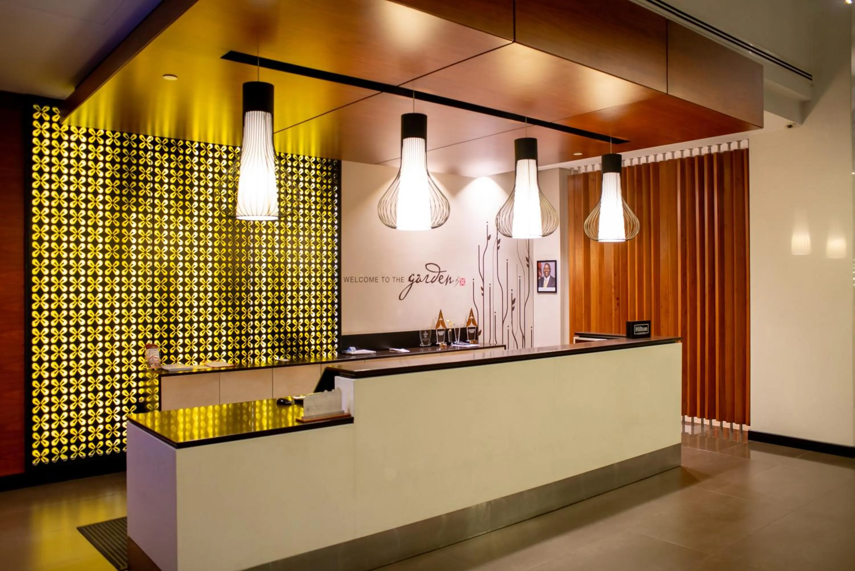 Lobby or reception in Hilton Garden Inn Nairobi Airport