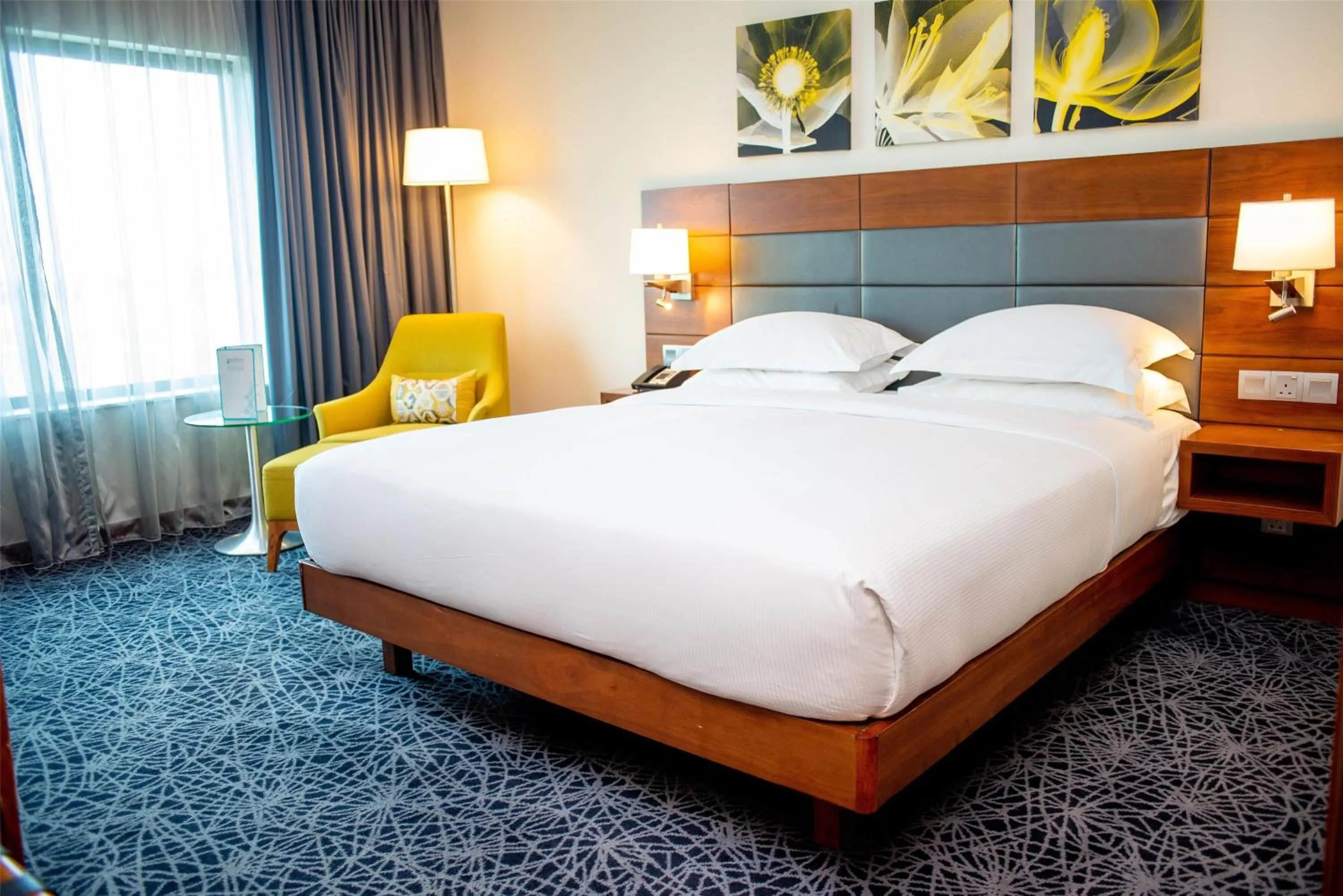 Bed in Hilton Garden Inn Nairobi Airport