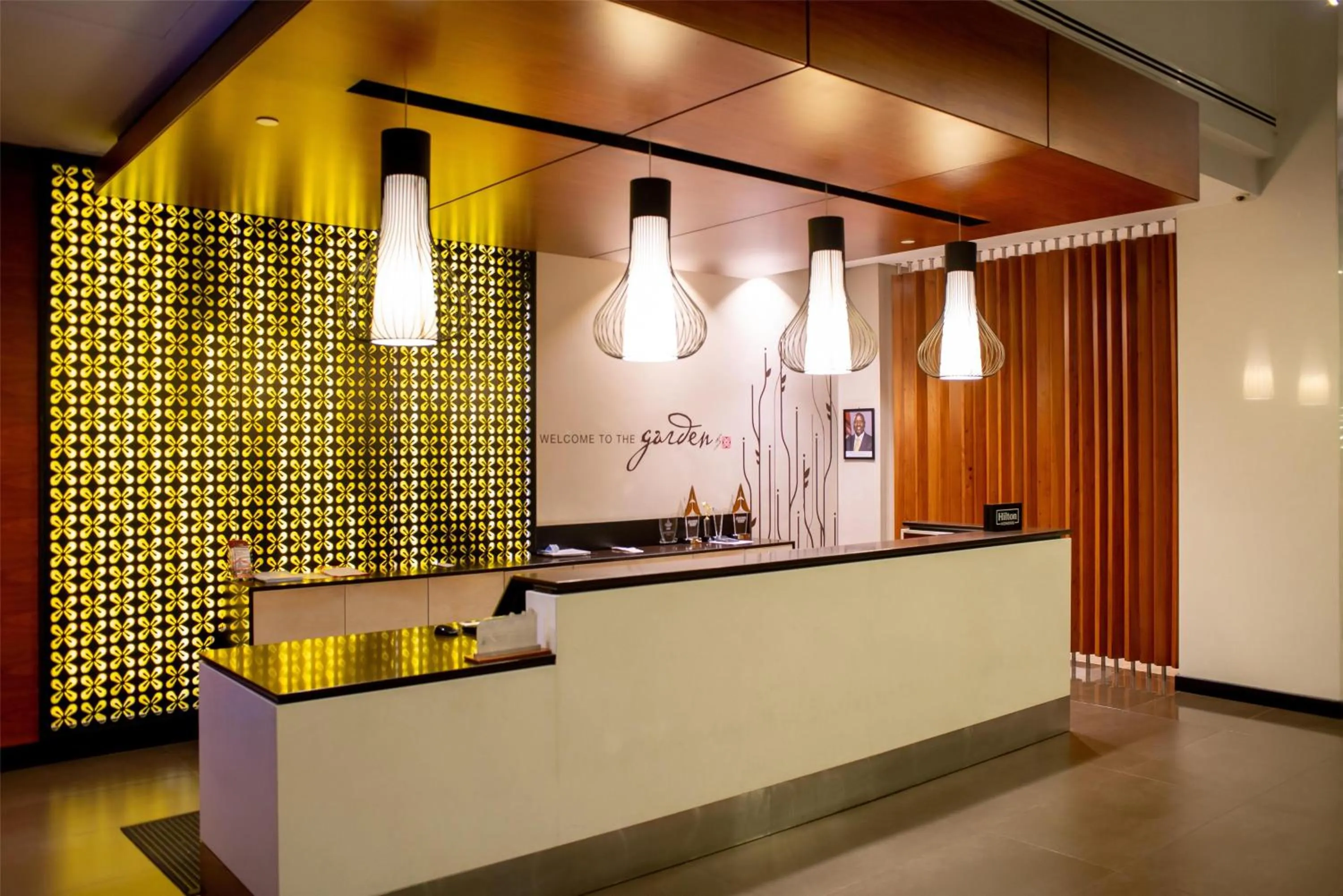 Lobby or reception in Hilton Garden Inn Nairobi Airport