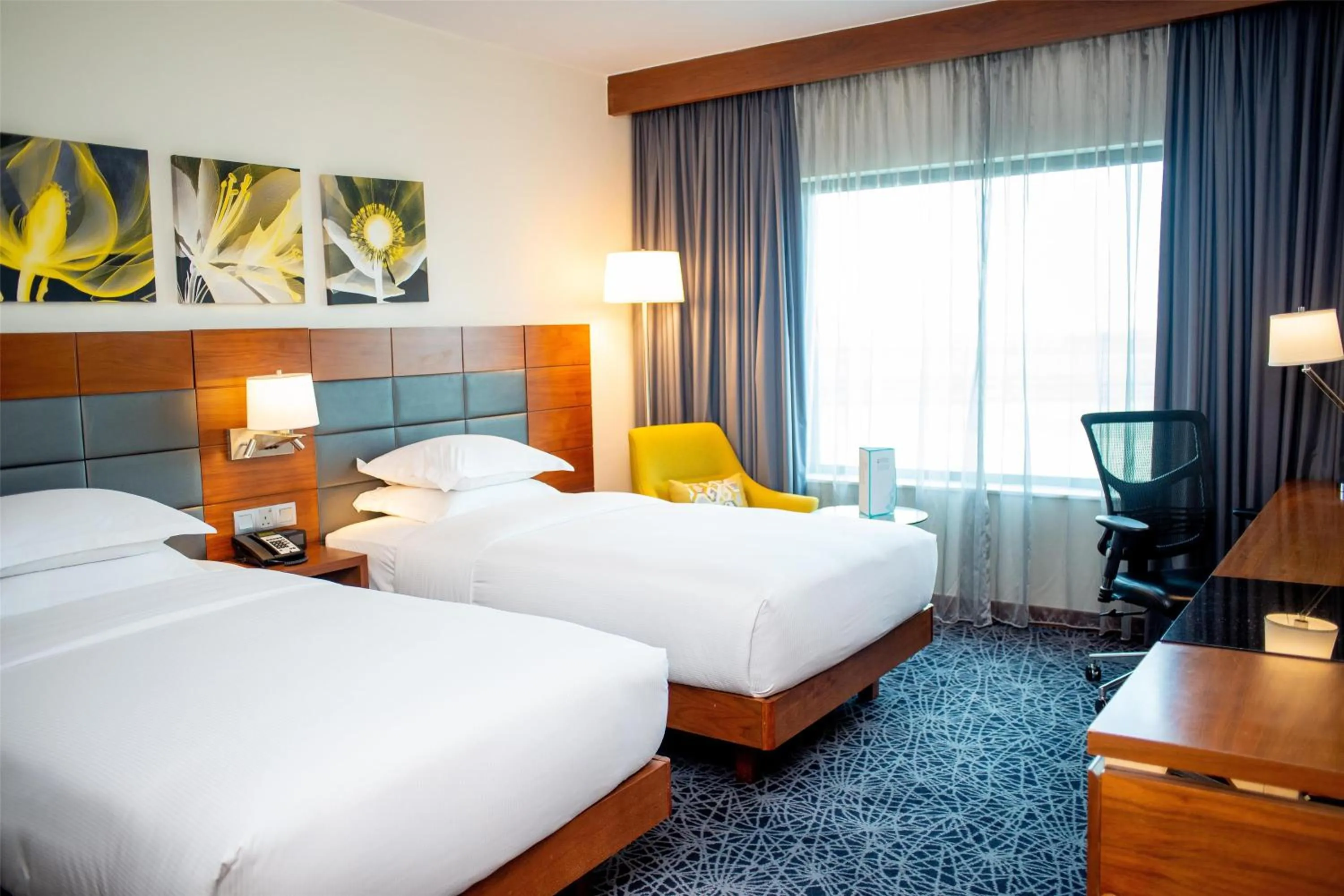 Bed in Hilton Garden Inn Nairobi Airport