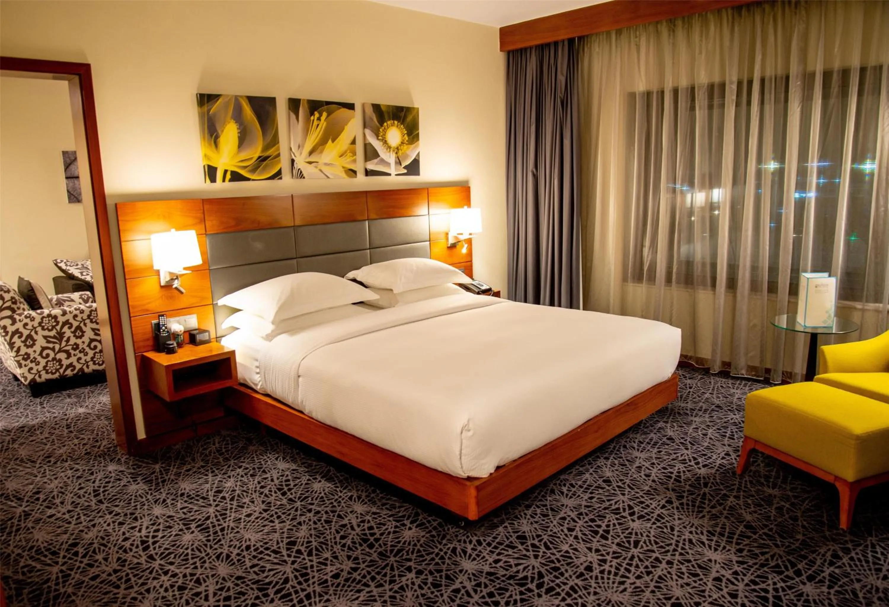 Bed in Hilton Garden Inn Nairobi Airport