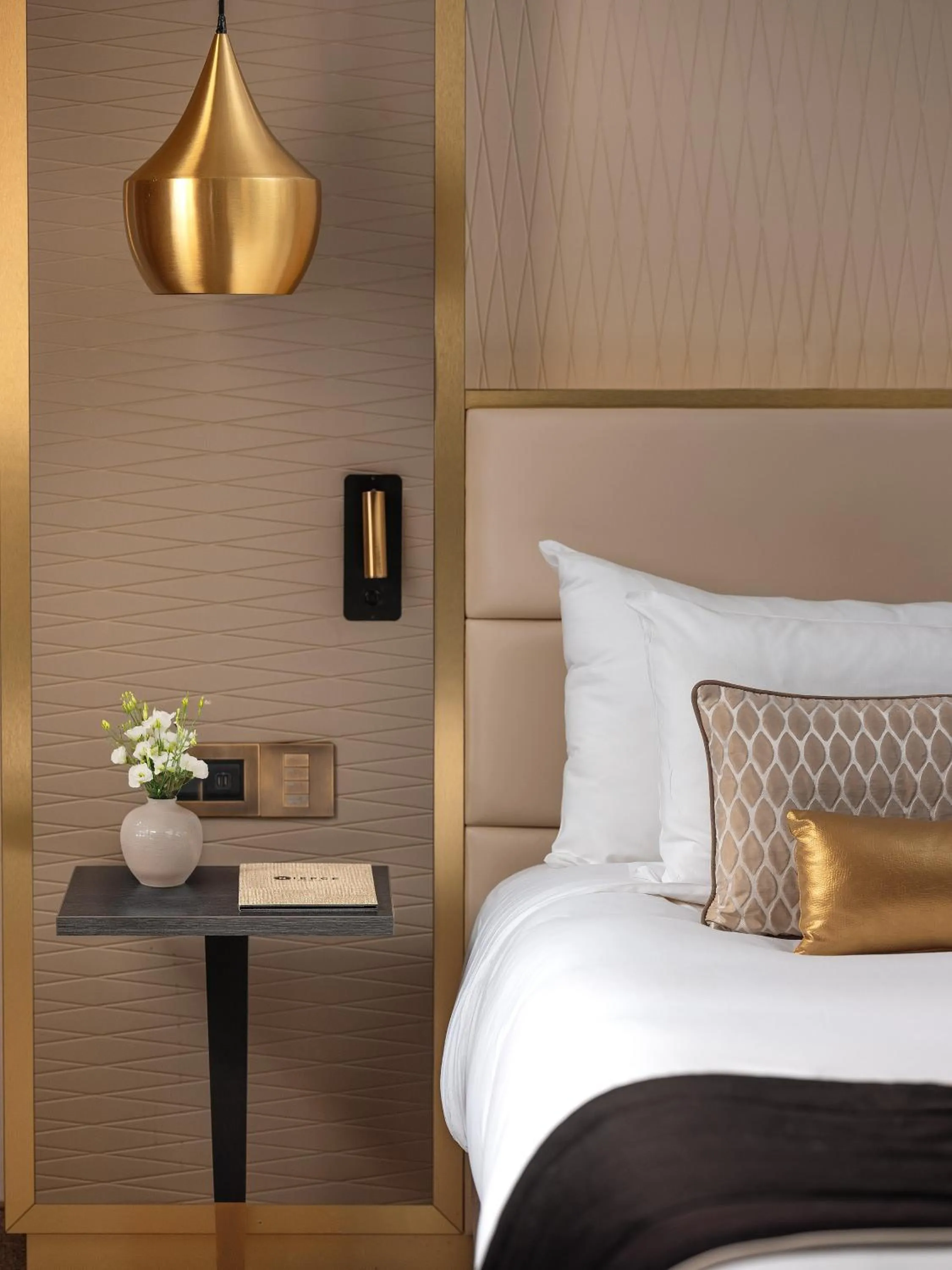 Bed in Niepce Paris, Curio Collection By Hilton