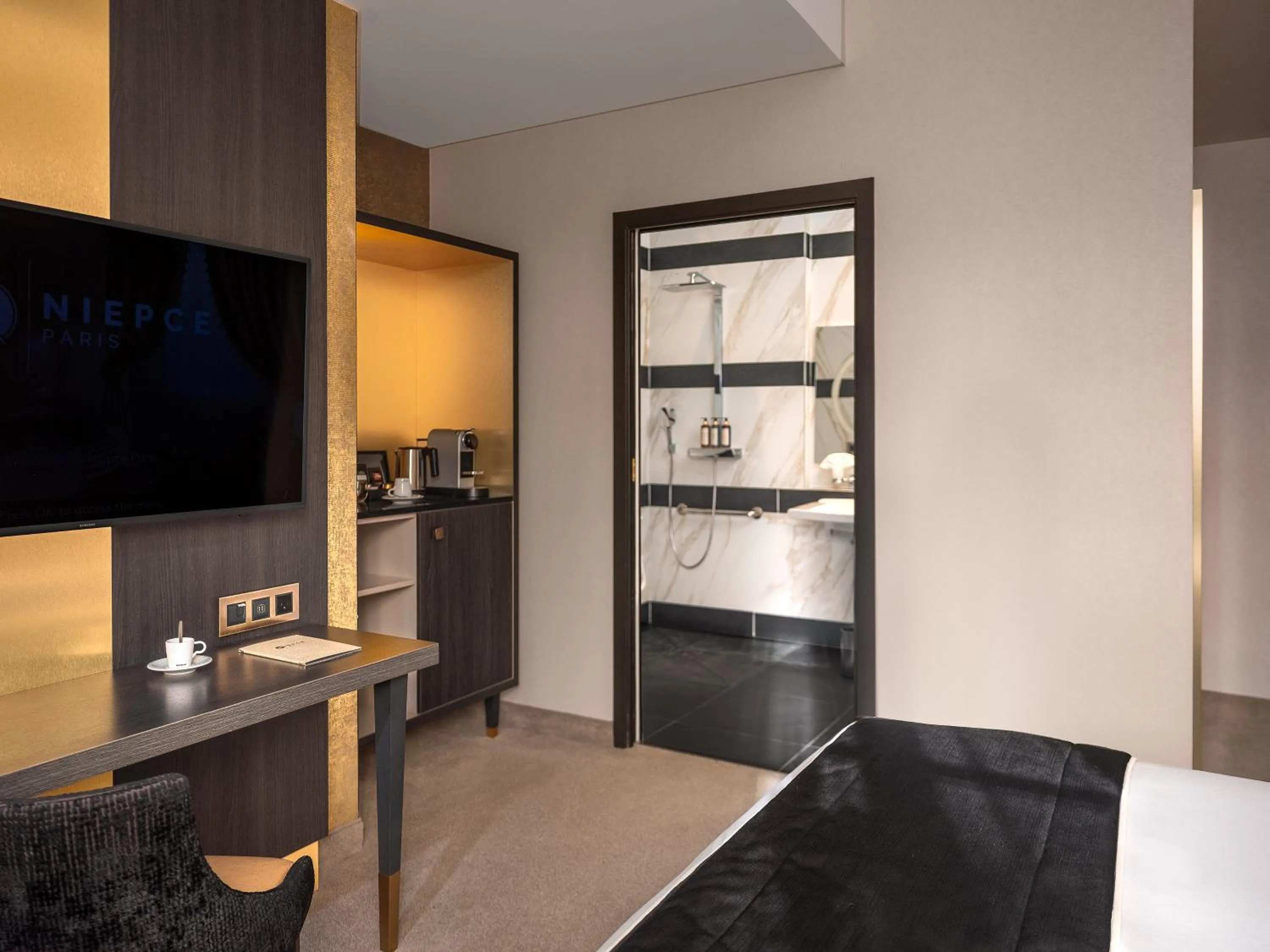 Bathroom in Niepce Paris, Curio Collection By Hilton