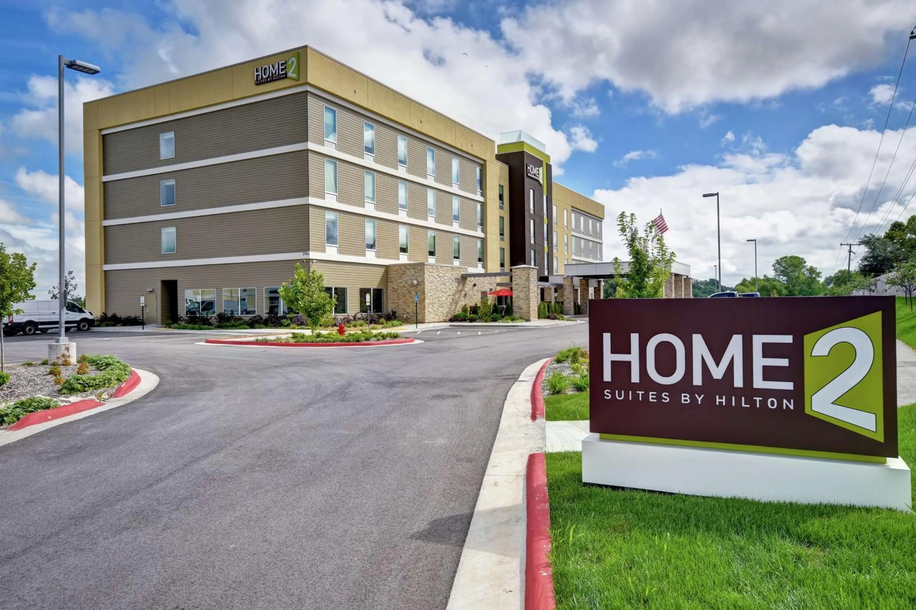 Property building in Home2 Suites by Hilton Springfield North