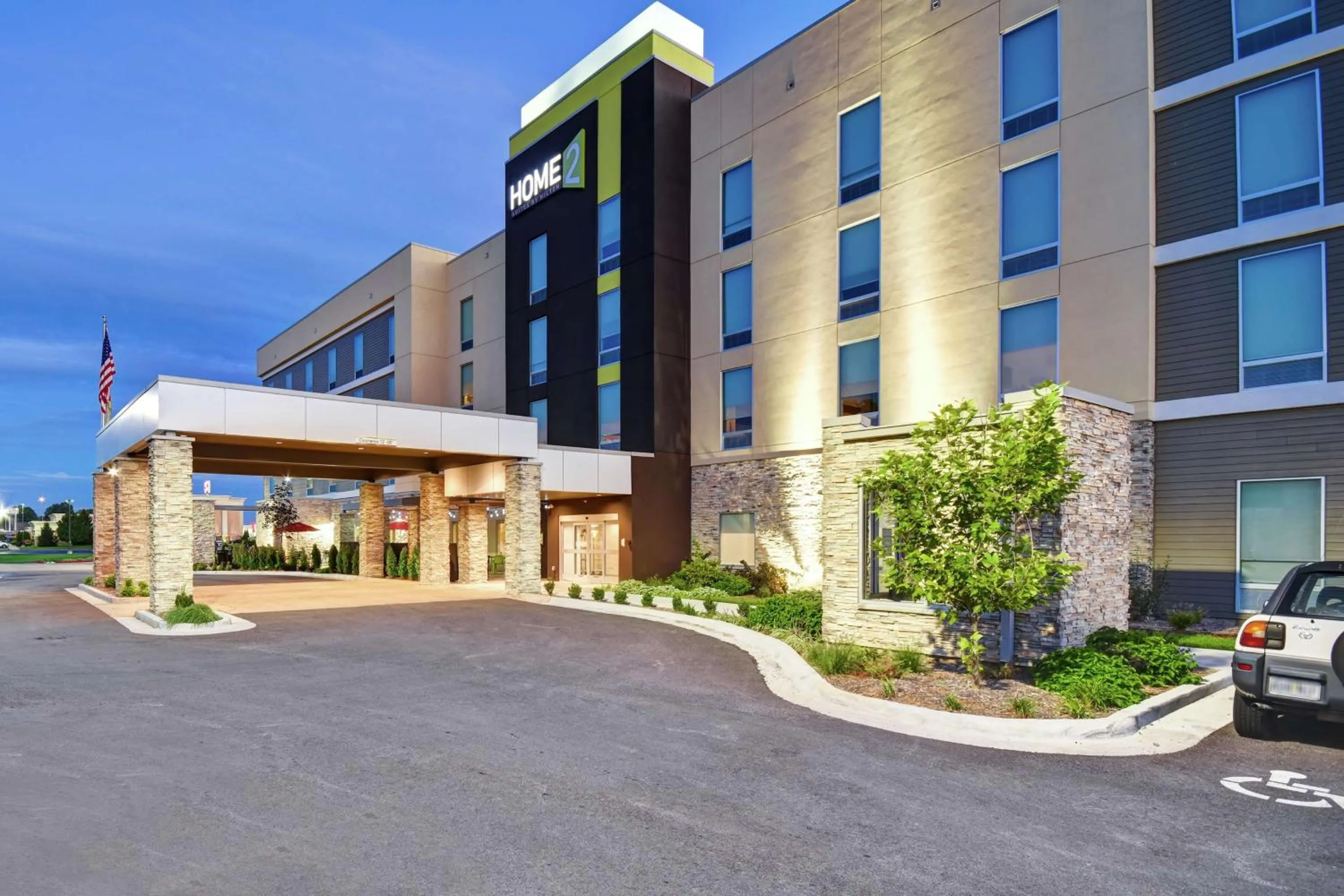 Property building in Home2 Suites by Hilton Springfield North