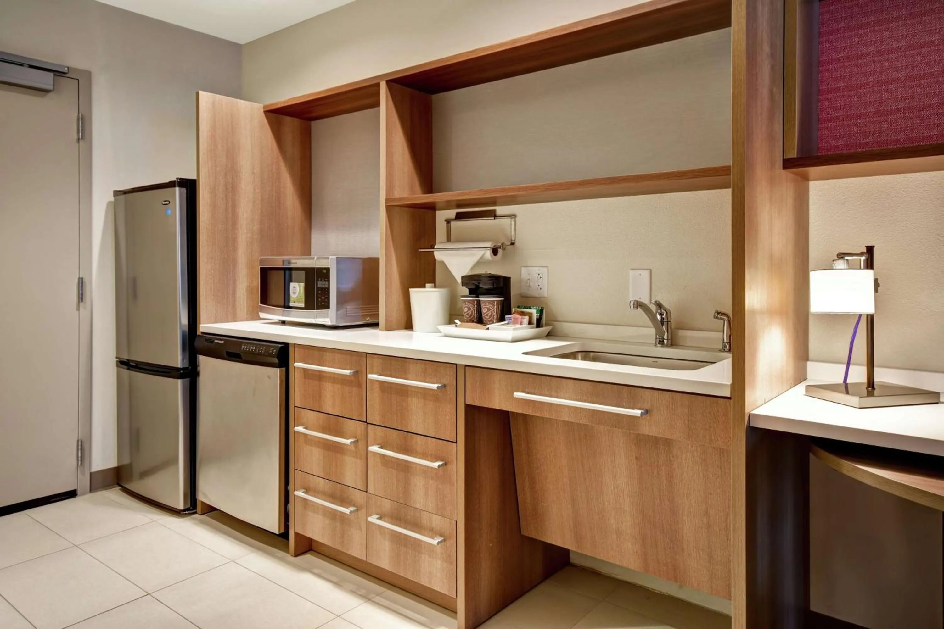 Kitchen or kitchenette in Home2 Suites by Hilton Springfield North