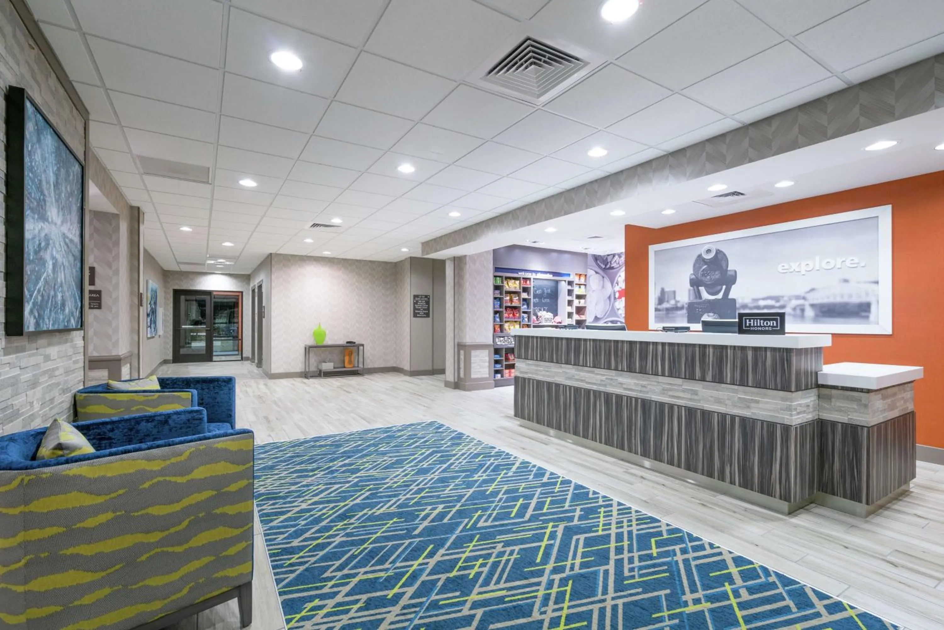 Lobby or reception in Hampton Inn & Suites Glenarden/Washington DC