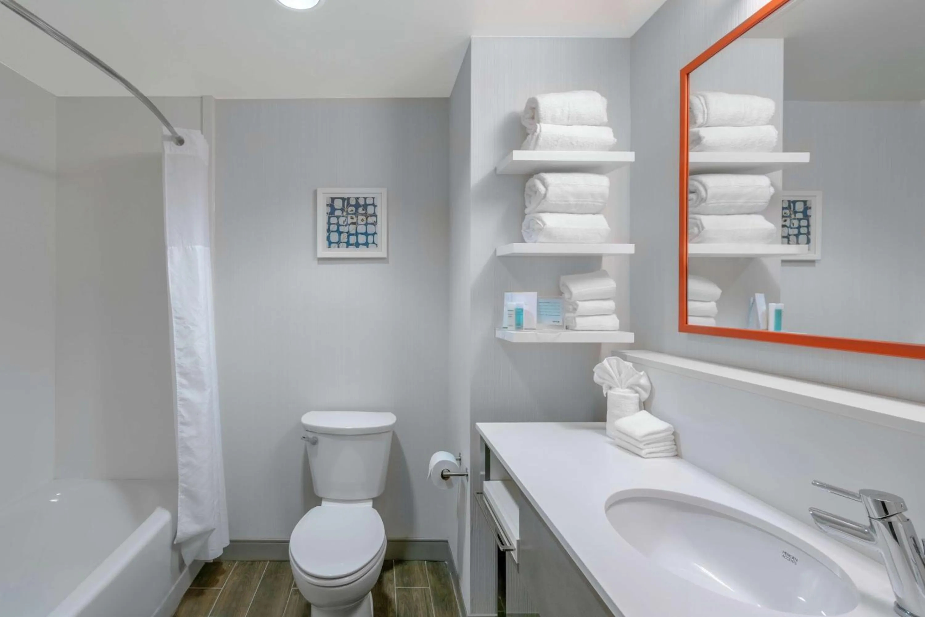 Bathroom in Hampton Inn & Suites Glenarden/Washington DC