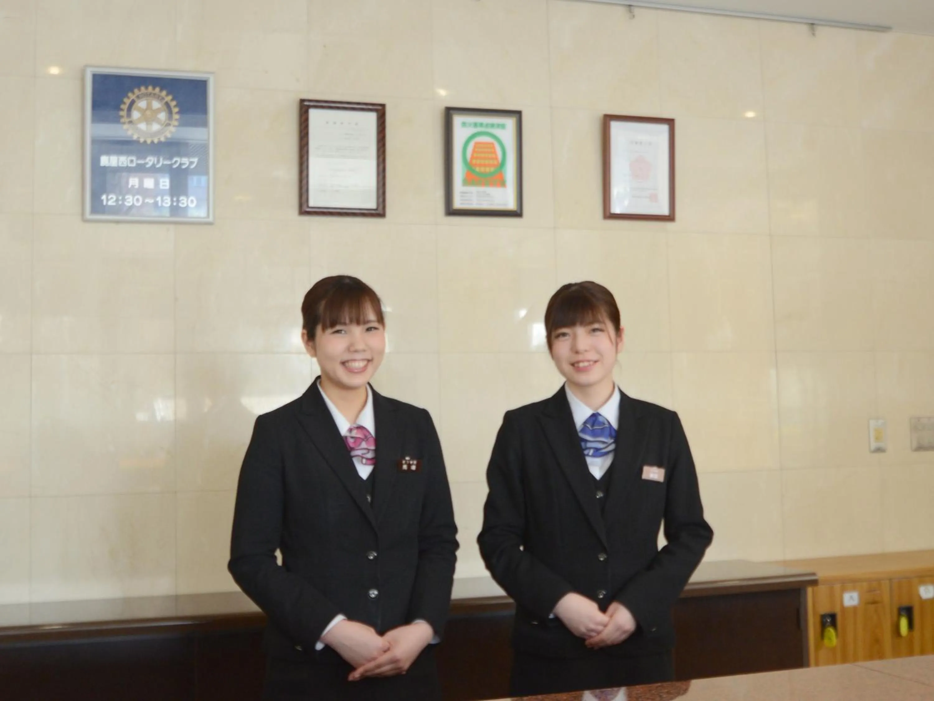 Staff in Hotel Satsukien