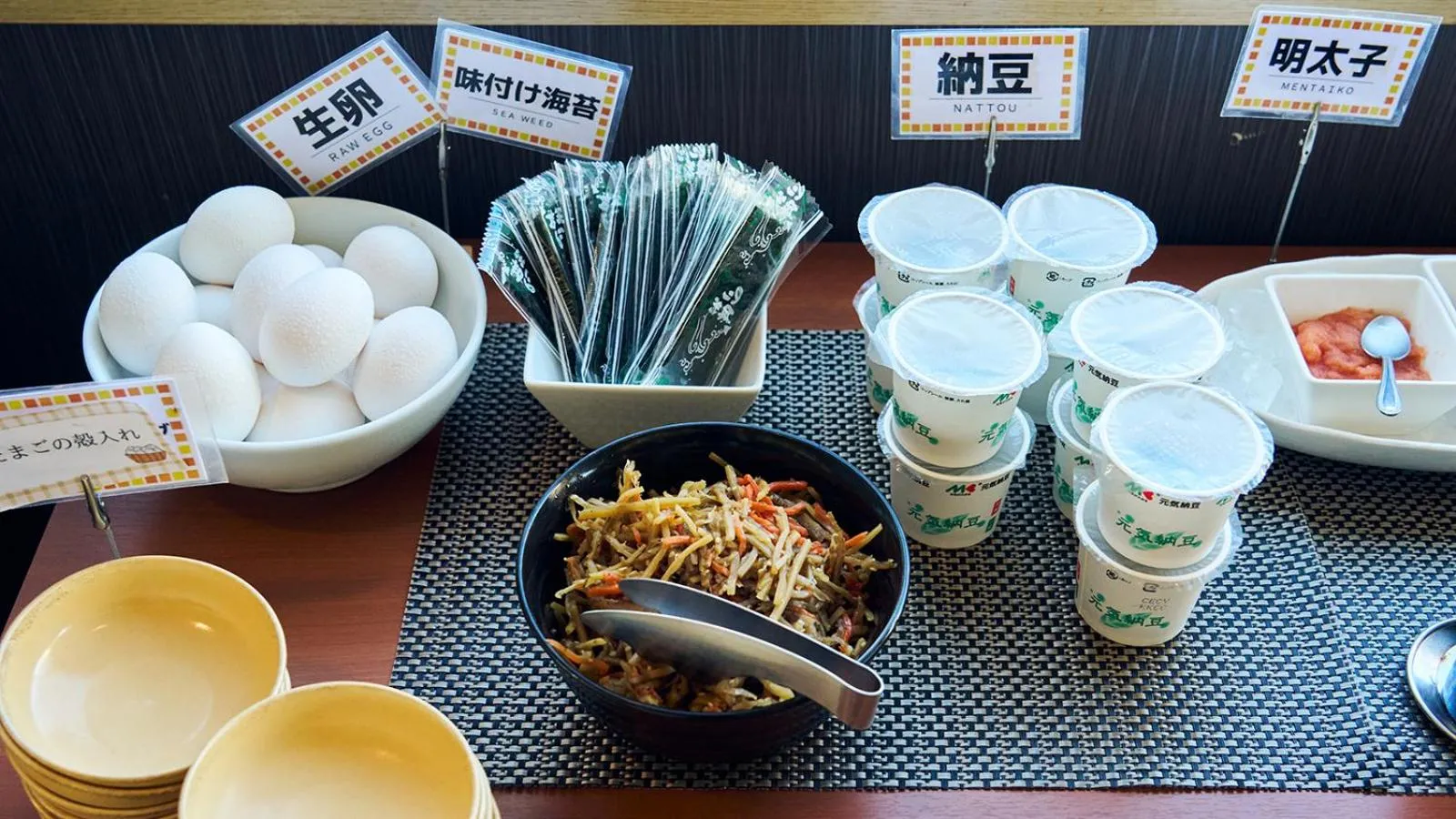 Breakfast in Hotel Satsukien