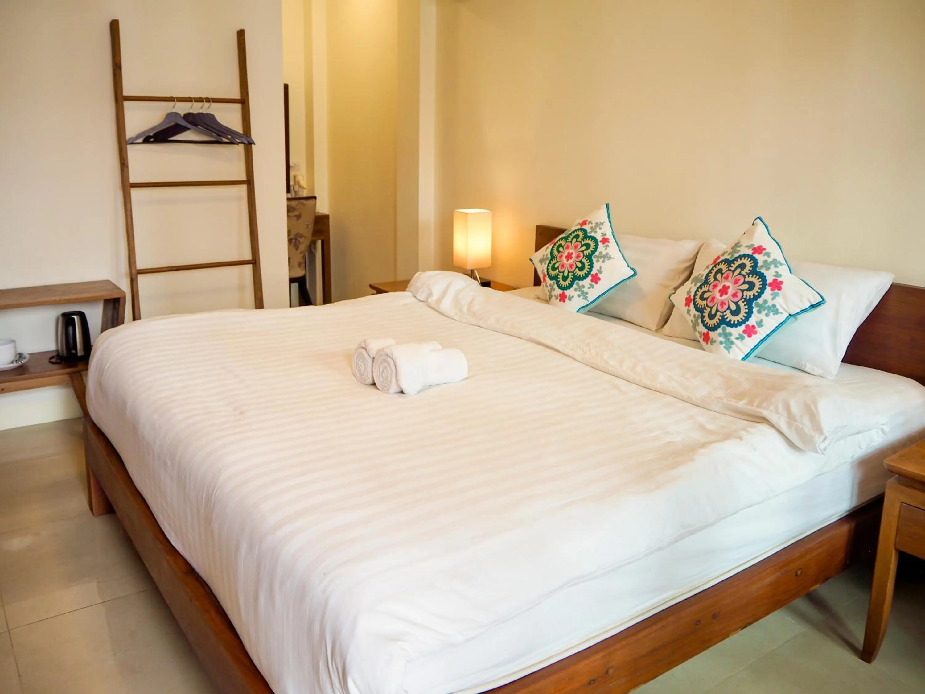 Bed in Baan Dan Ta Wan Nuea
