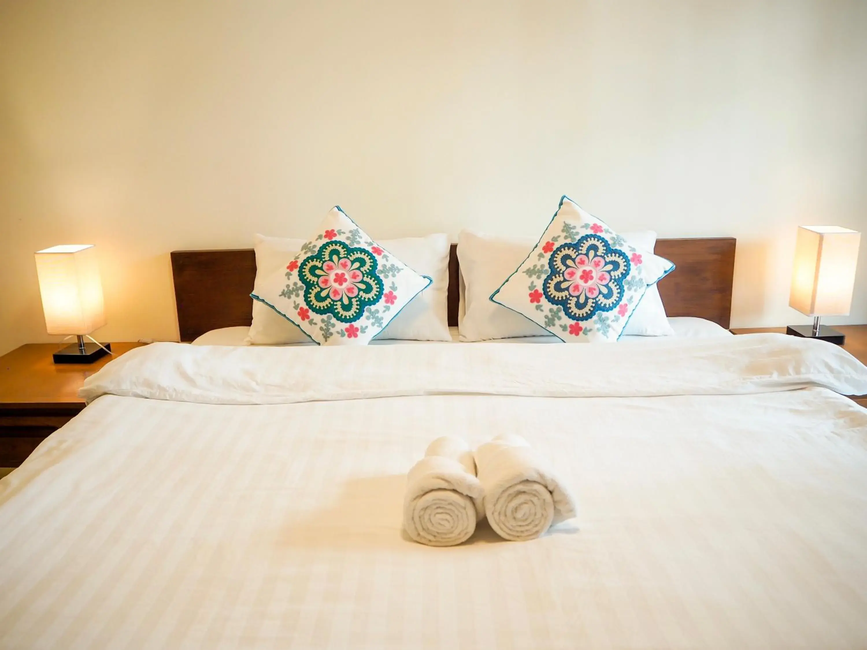 Bed in Baan Dan Ta Wan Nuea Bed in Baan Dan Ta Wan Nuea