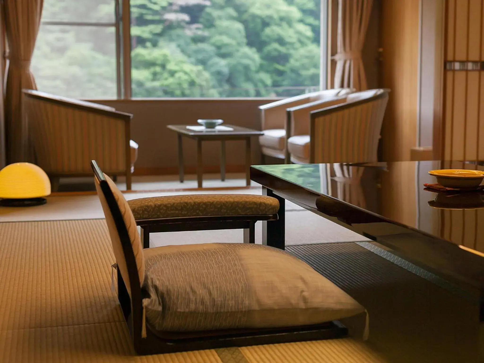 Seating area, Bed in Arima Onsen Gekkoen Korokan Seating area, Bed in Arima Onsen Gekkoen Korokan